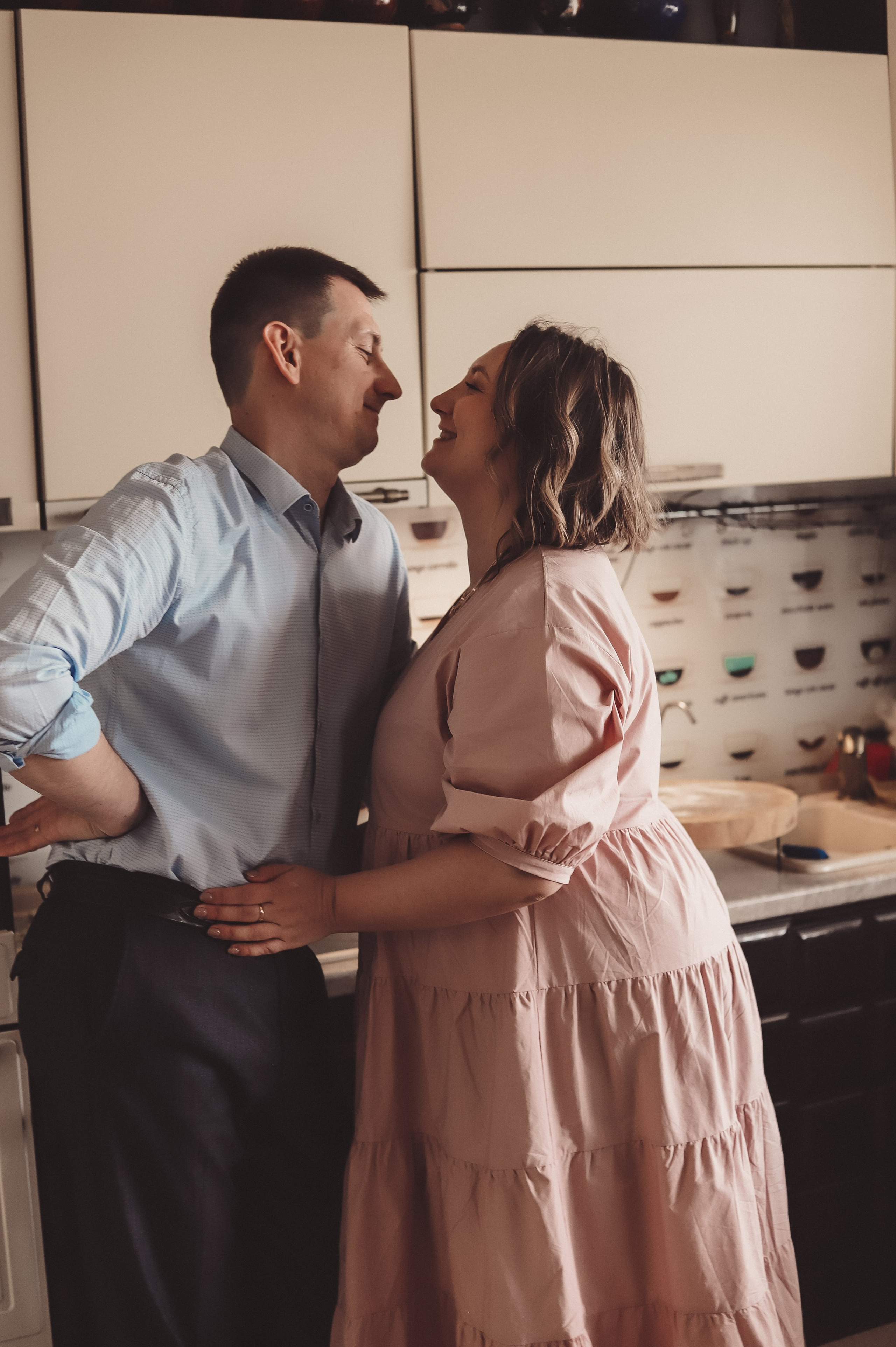 Домашняя фотосессия - Большая красивая семья летом. Семейный и женский фотограф Кемерово Мария Степ