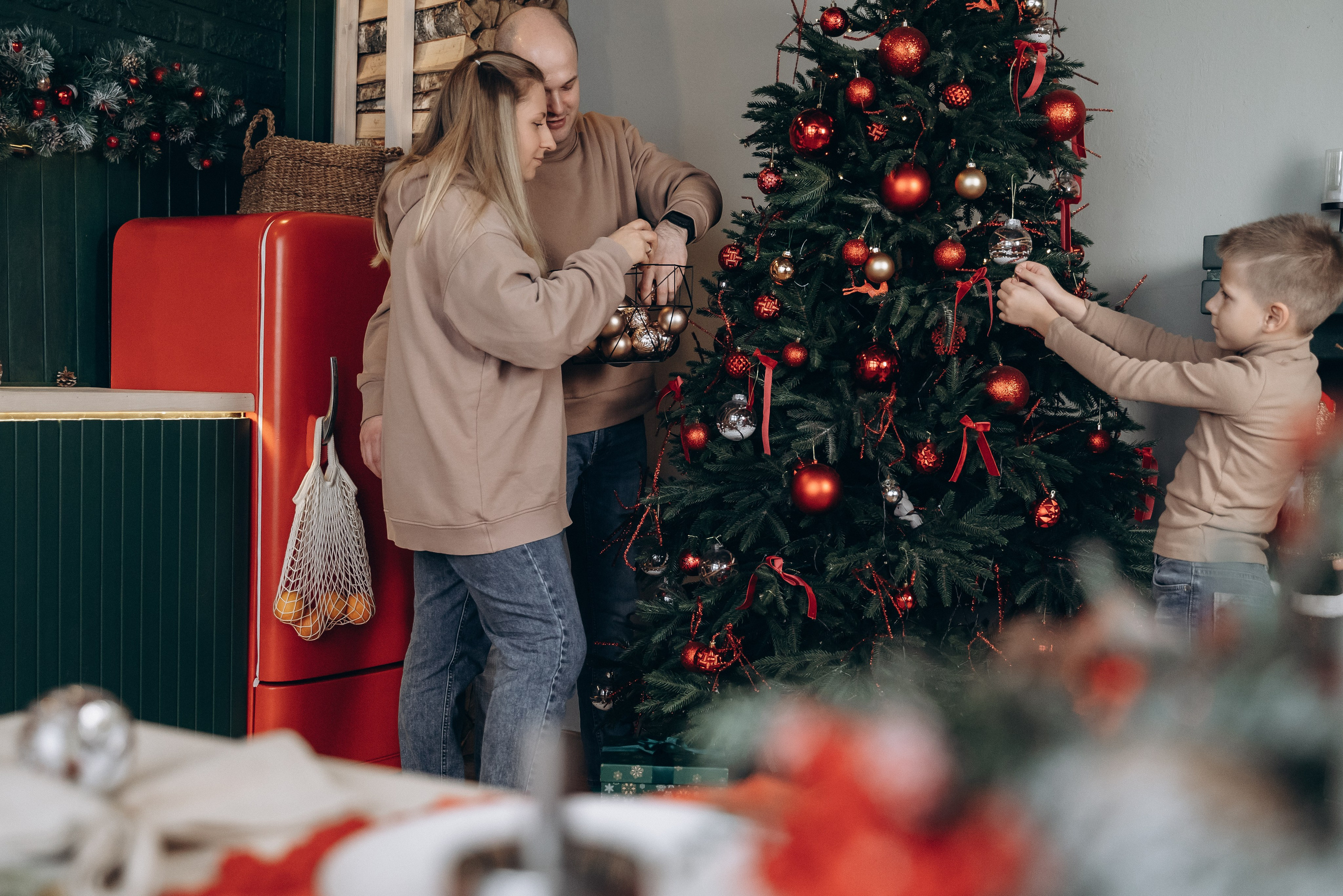 Новогодняя для большой семьи. Семейный фотограф в Минске Дарья Дреко