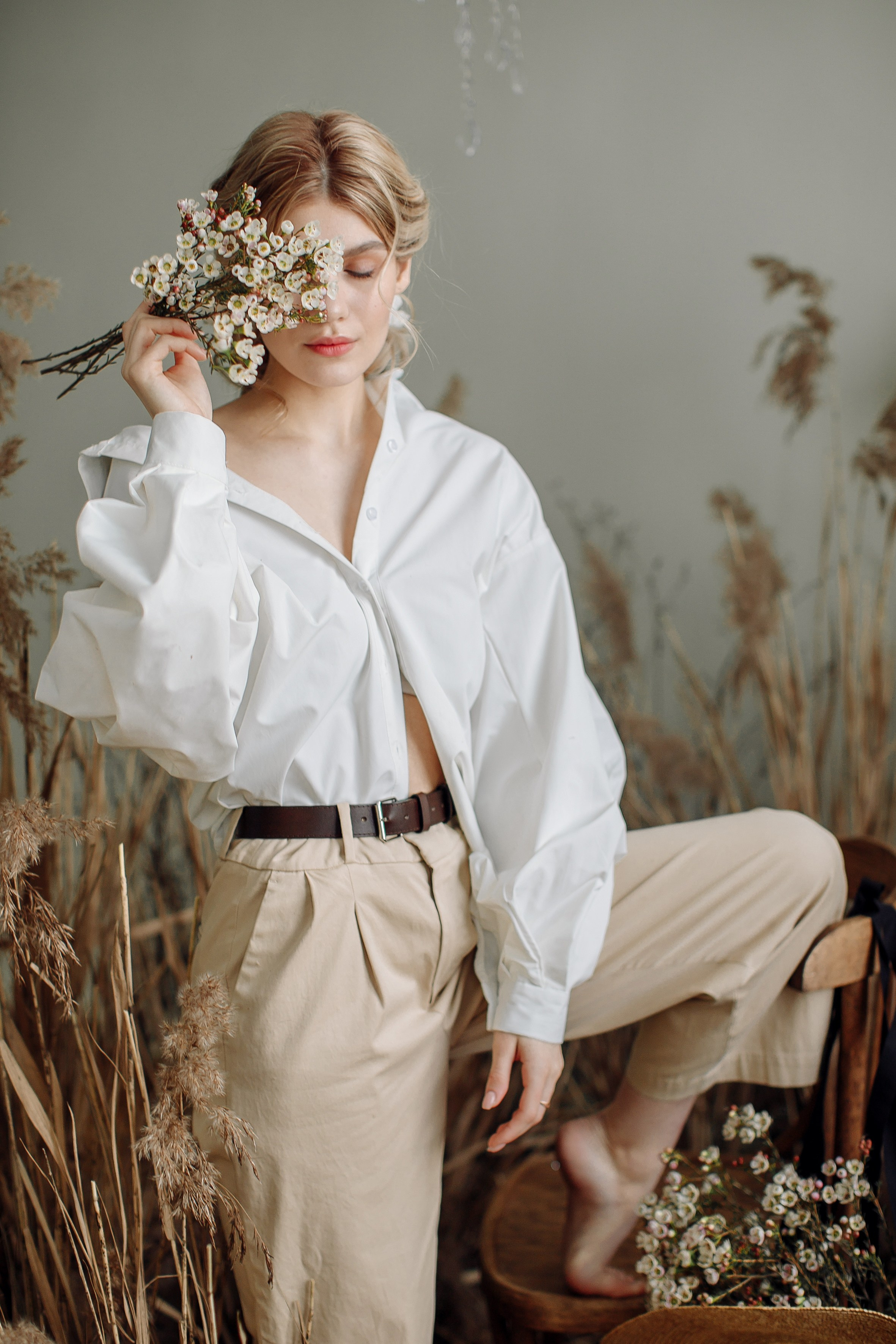 Портретная фотосессия Насти. Свадебный фотограф Москва