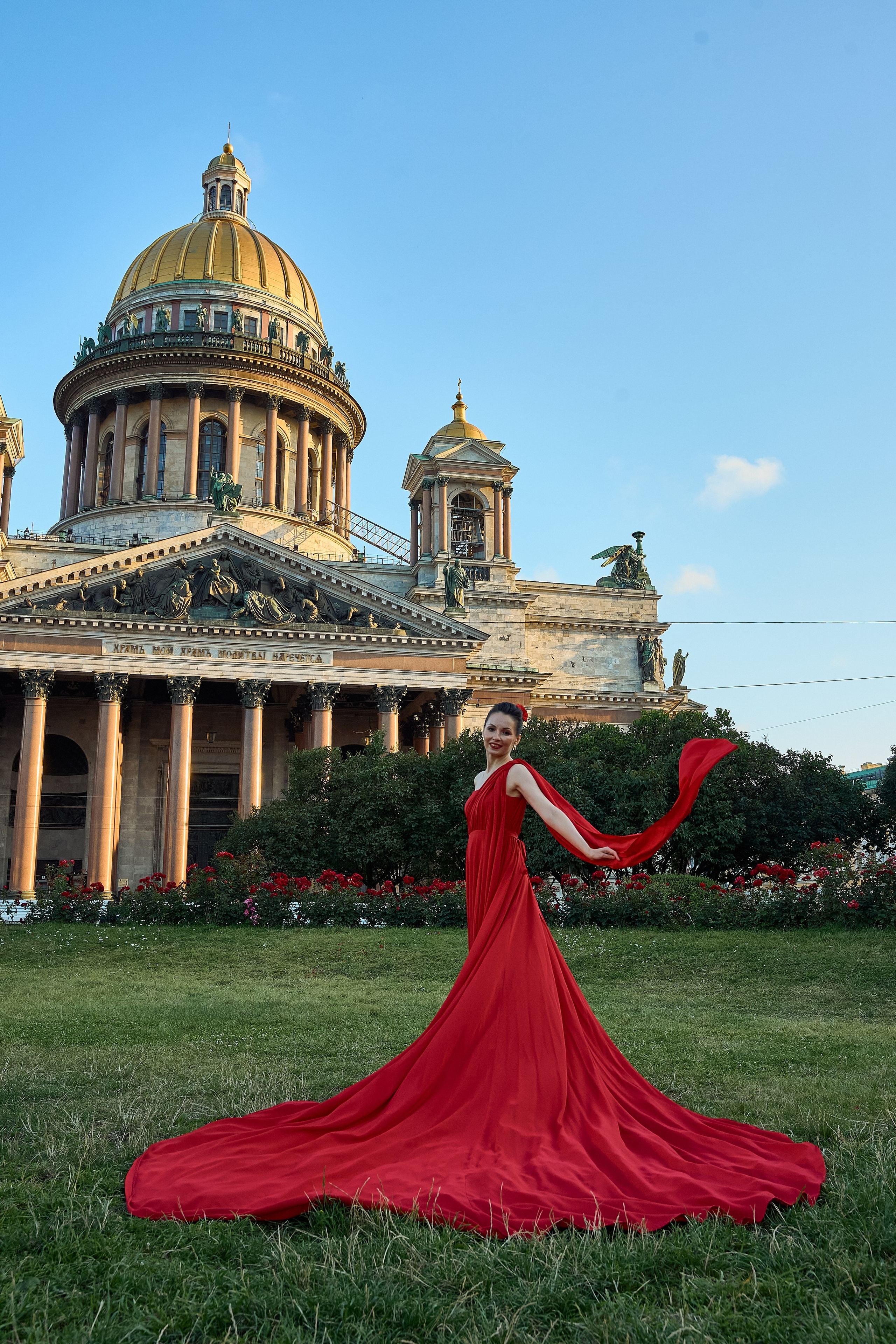 Irina. День рождения на рассвете в центре города Санкт-Петербург🕊️. Фотограф Natalya Litvinova