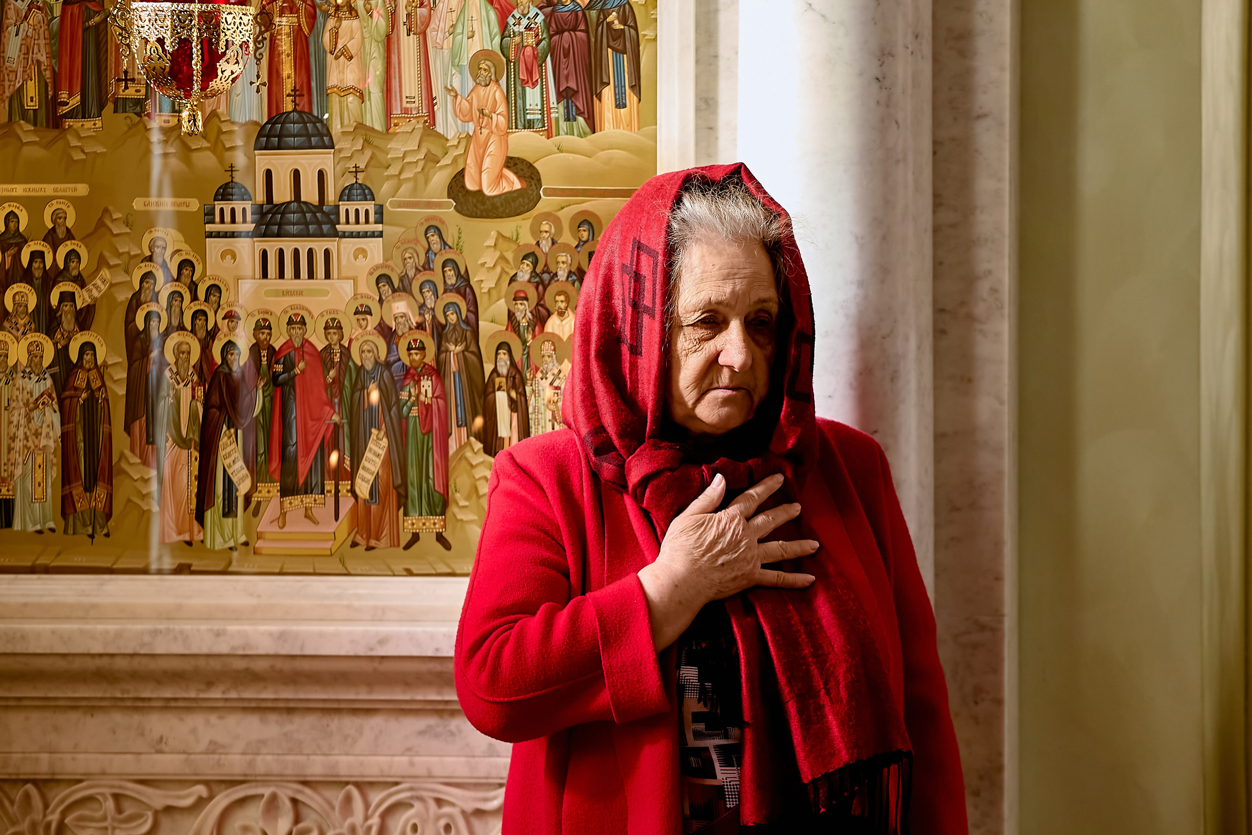 Фотографии Божественной Литургии в Неделю Крестопоклонную