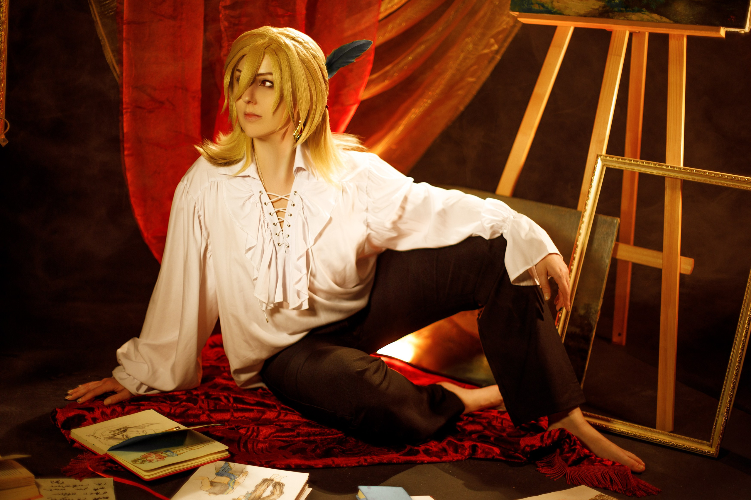 GENSHIN IMPACT: Kaveh [Paint au]. Polaroud love