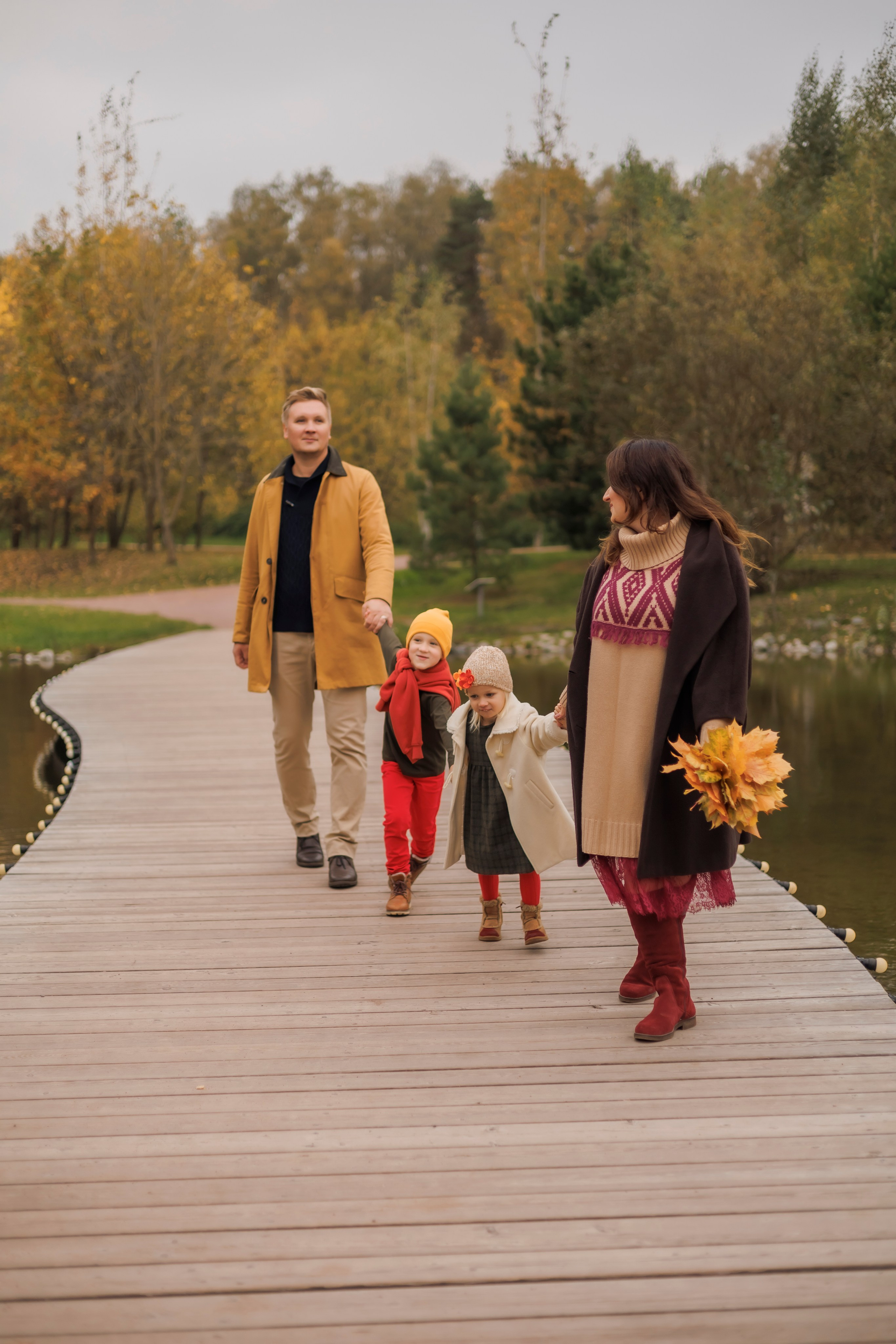 Осень в Мещерском парке. Женский и семейный фотограф в Москве и Московской области Наталья Минт
