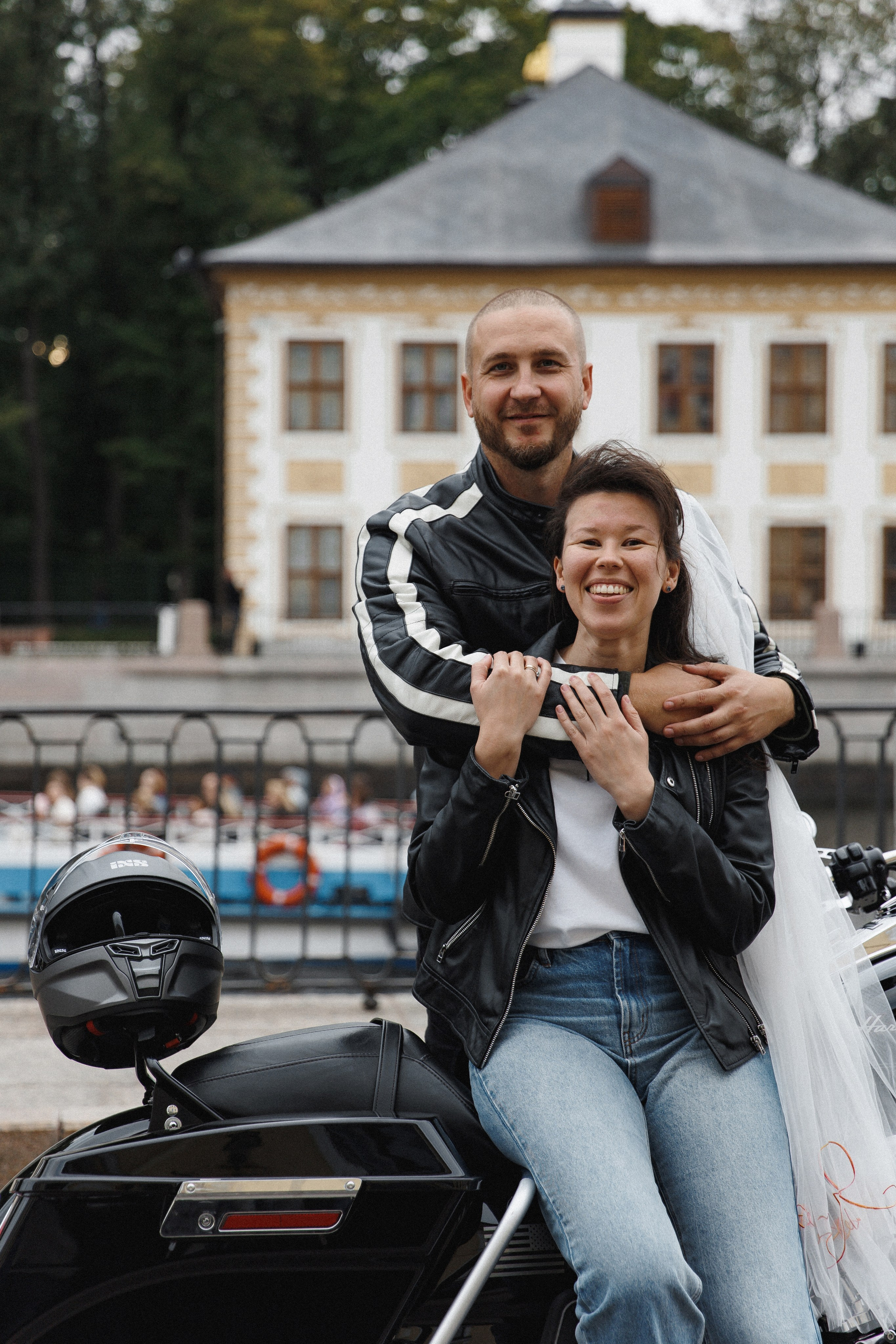 Настя и Никита, мотофотосет. Wedding photographer in St. Petersburg, Europe and Israel Anna Agafon