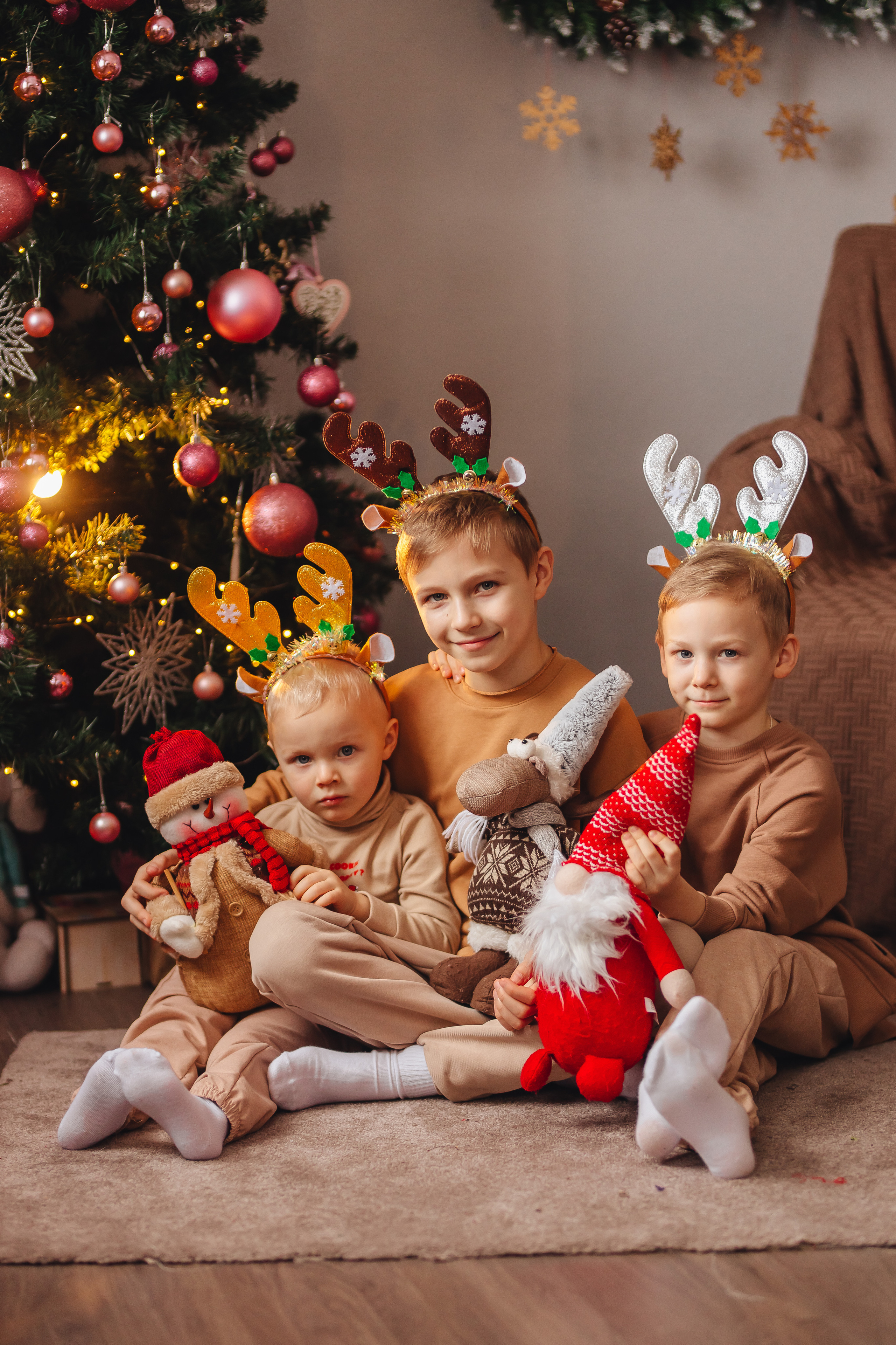 Новогодние Родионовы. Свадебный и семейный фотограф в Туле и области Маша Костина