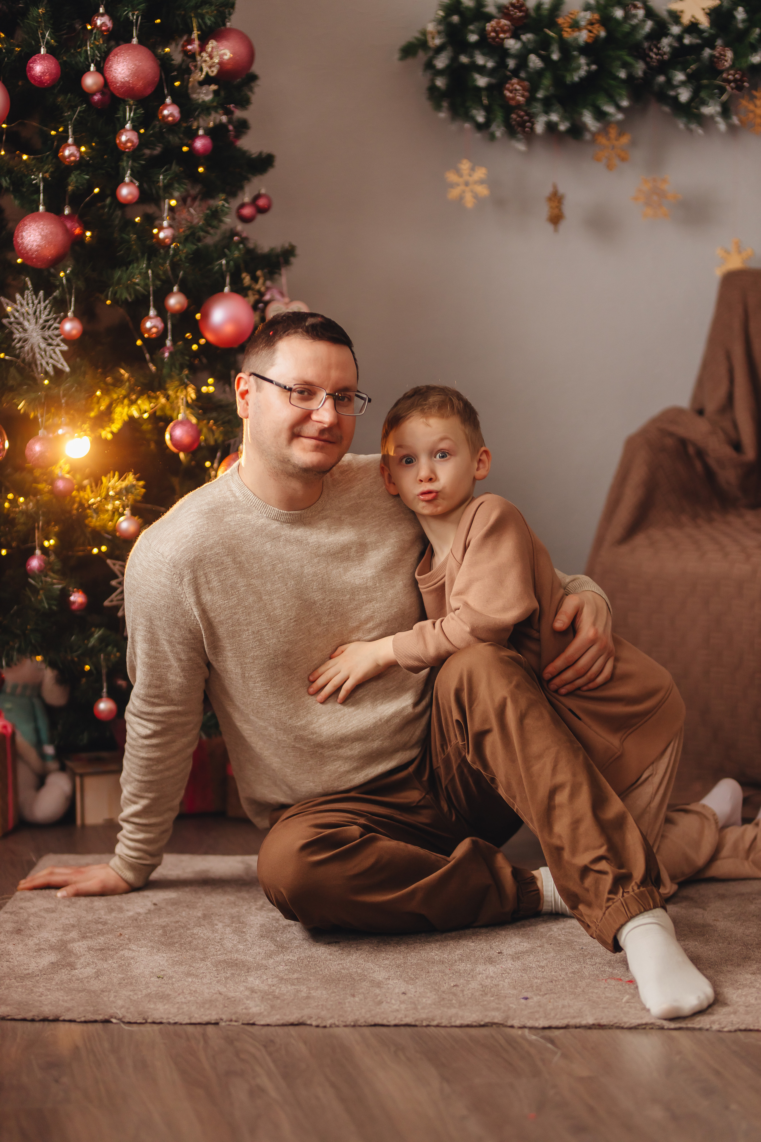 Новогодние Родионовы. Свадебный и семейный фотограф в Туле и области Маша Костина