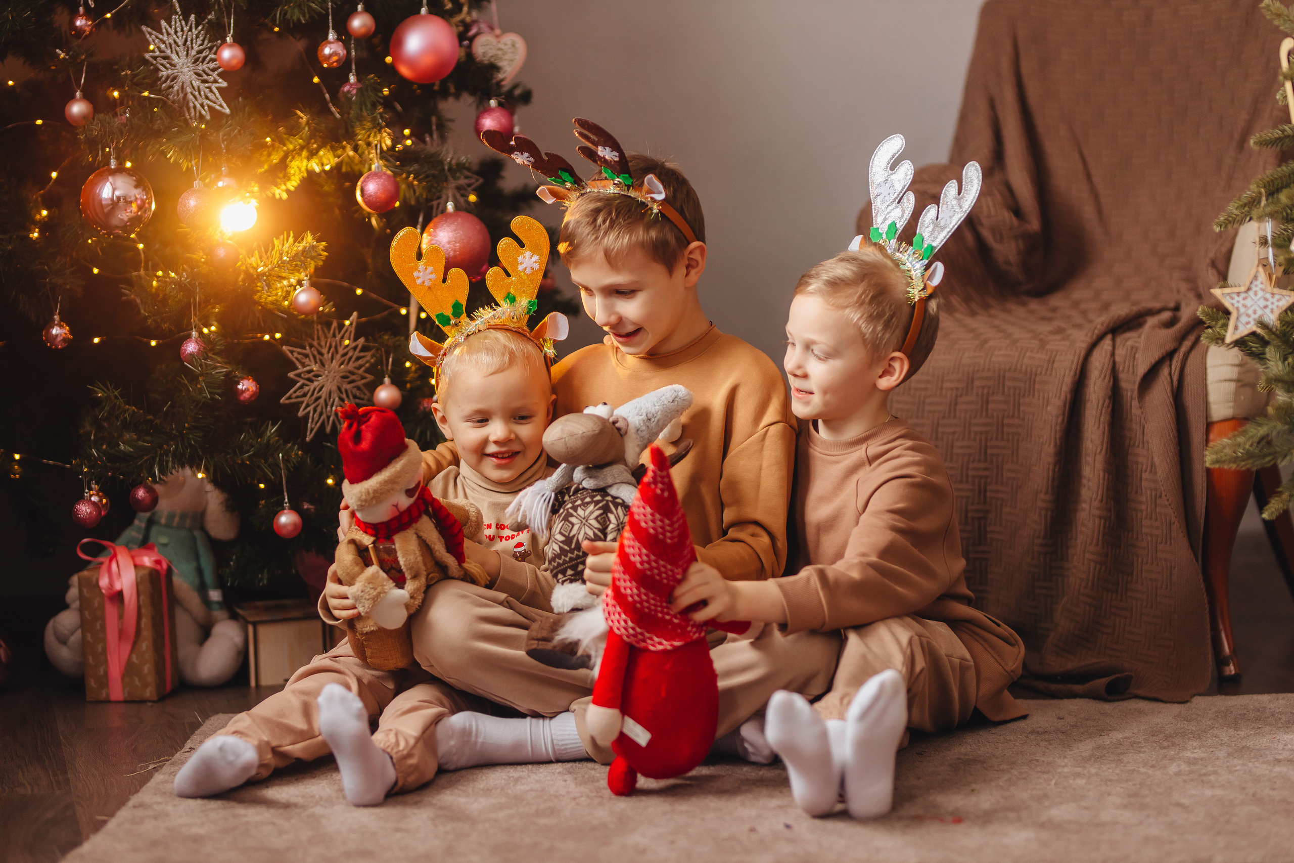 Новогодние Родионовы. Свадебный и семейный фотограф в Туле и области Маша Костина