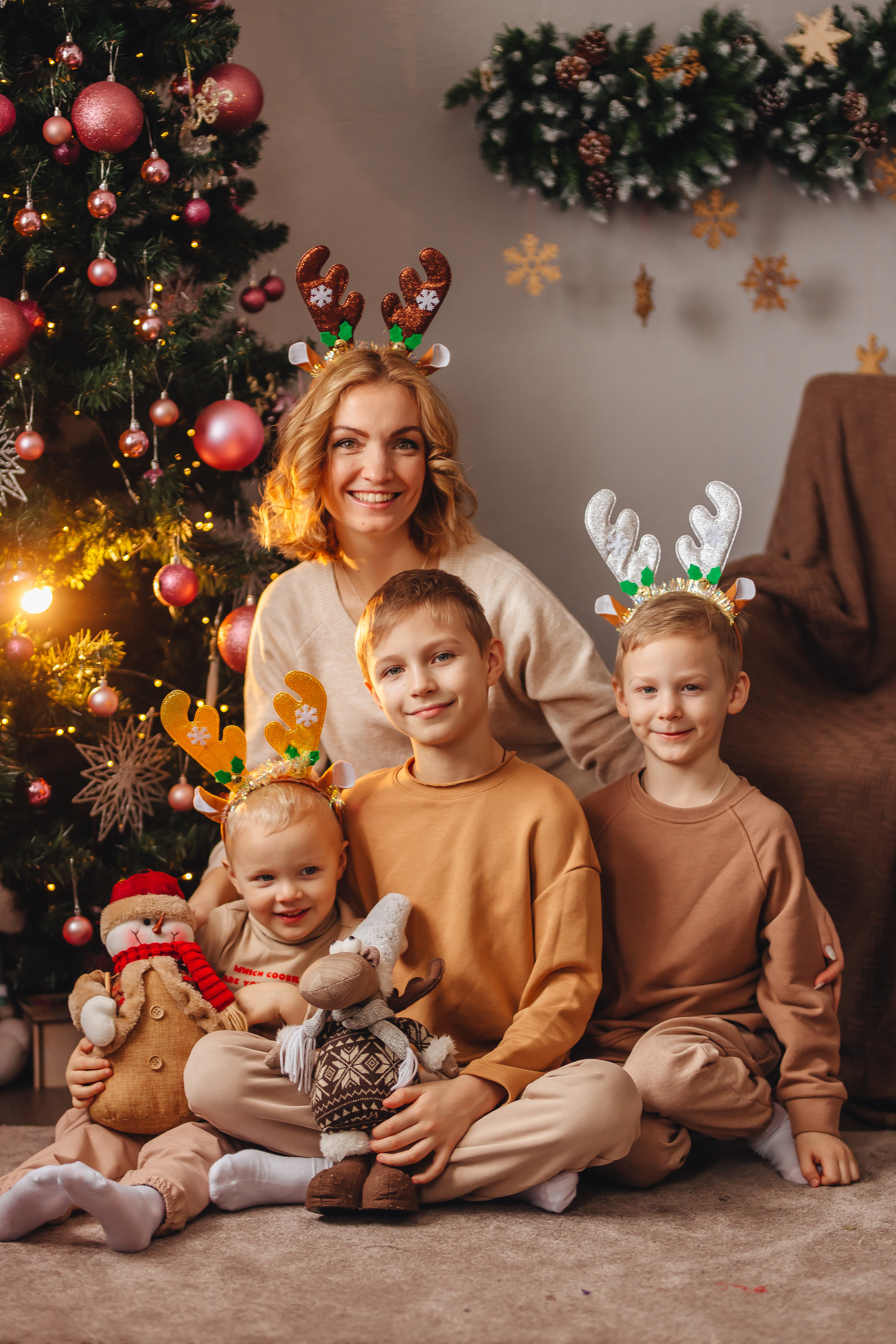 Новогодние Родионовы. Свадебный и семейный фотограф в Туле и области Маша Костина