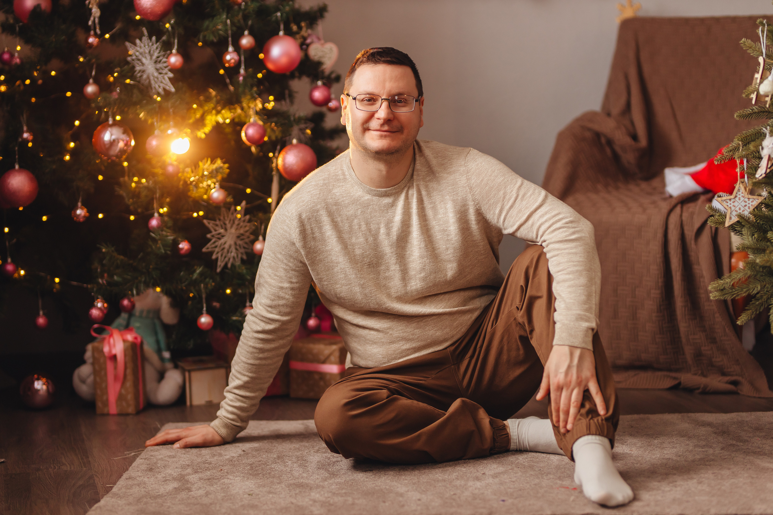 Новогодние Родионовы. Свадебный и семейный фотограф в Туле и области Маша Костина