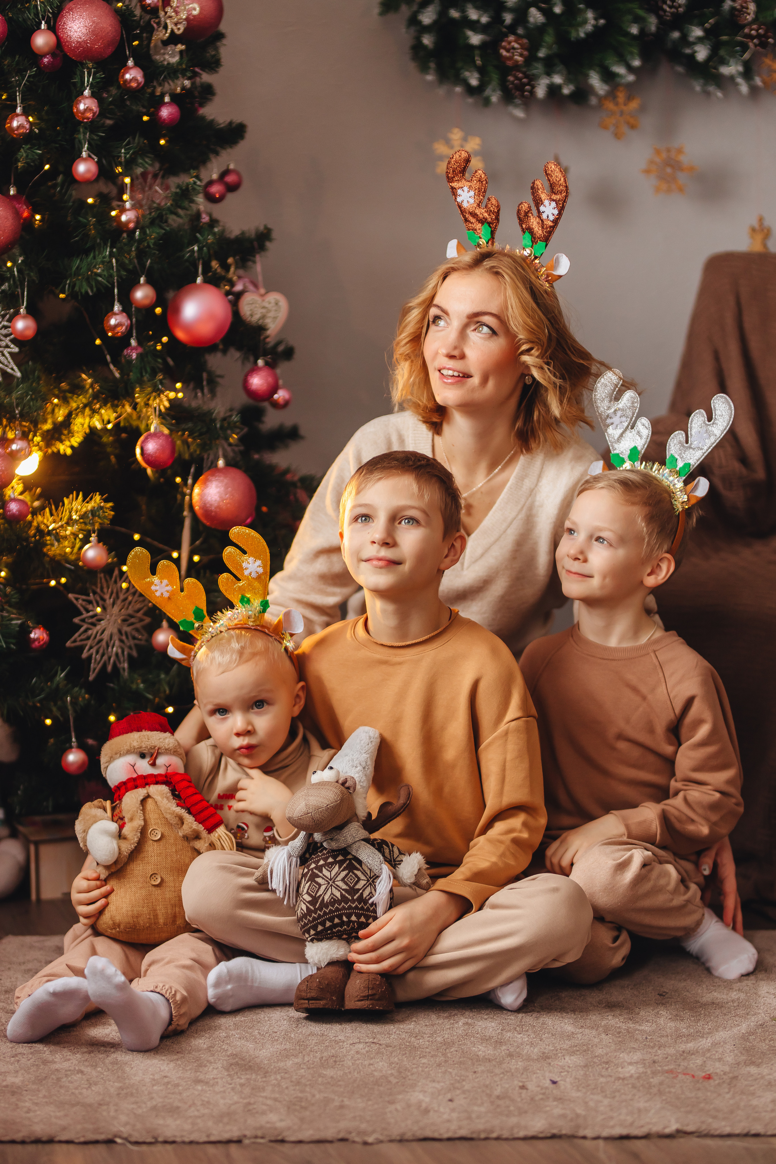 Новогодние Родионовы. Свадебный и семейный фотограф в Туле и области Маша Костина