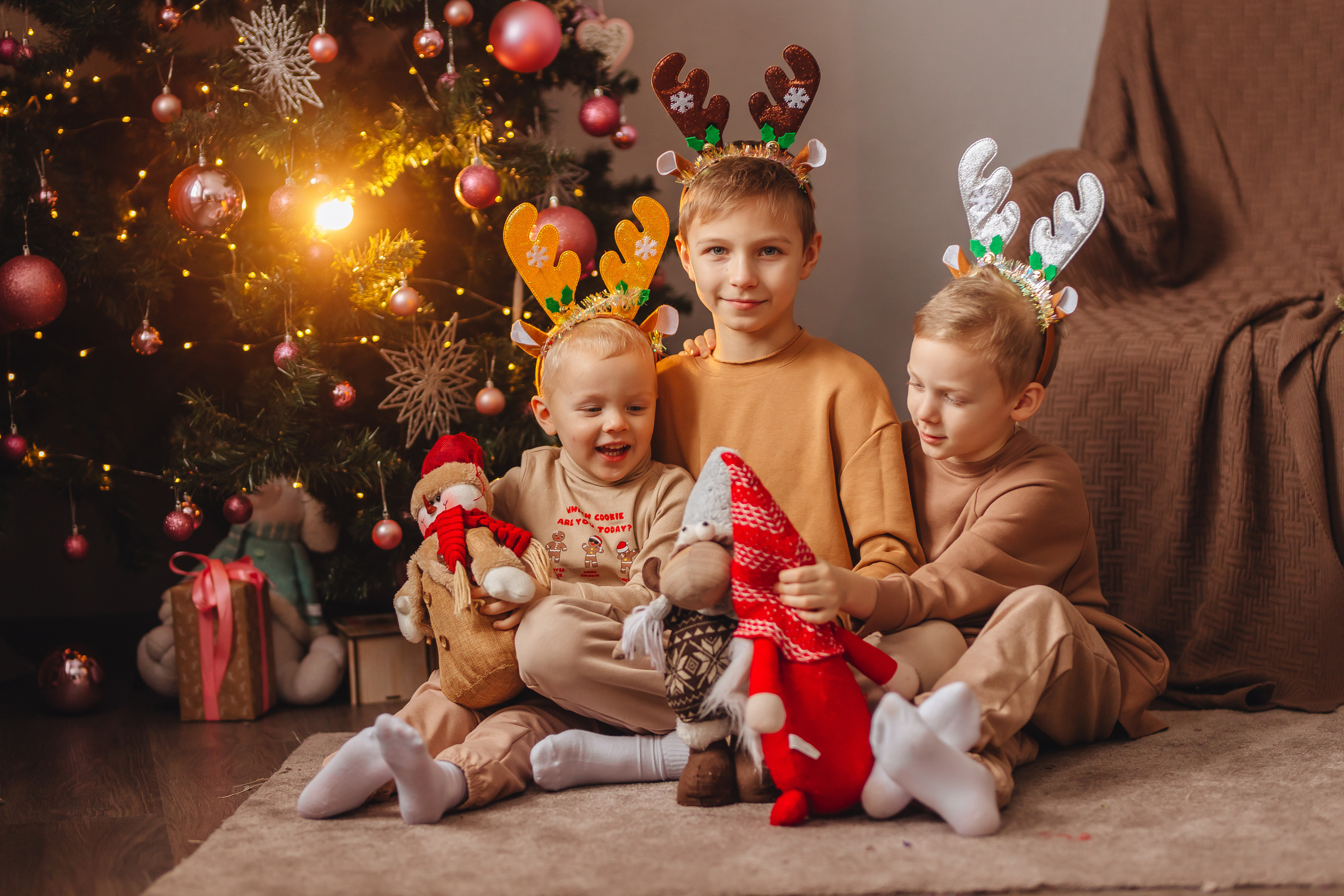 Новогодние Родионовы. Свадебный и семейный фотограф в Туле и области Маша Костина