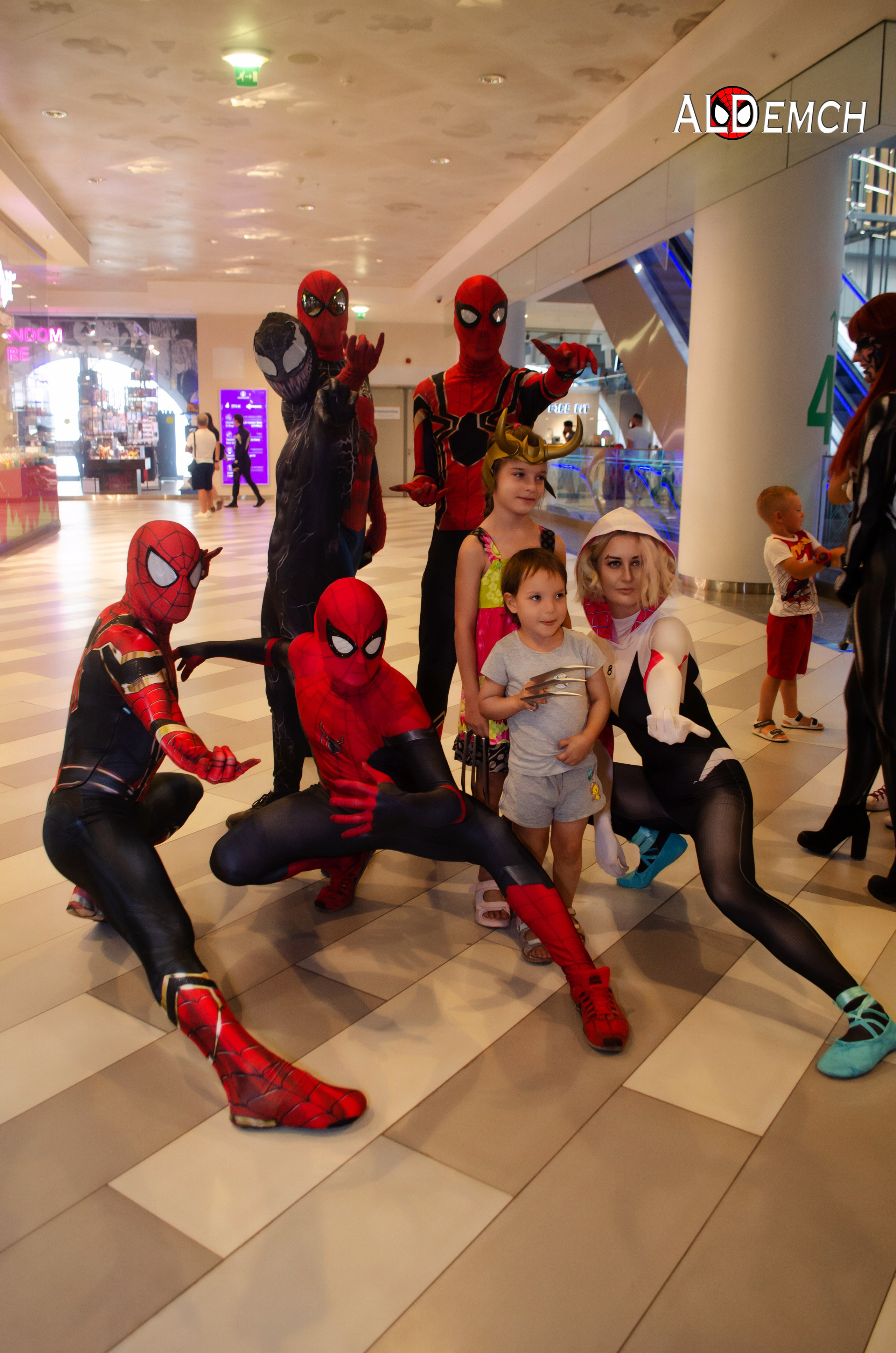 Фотосессия на Дне рождения Человека-Паука в Москве