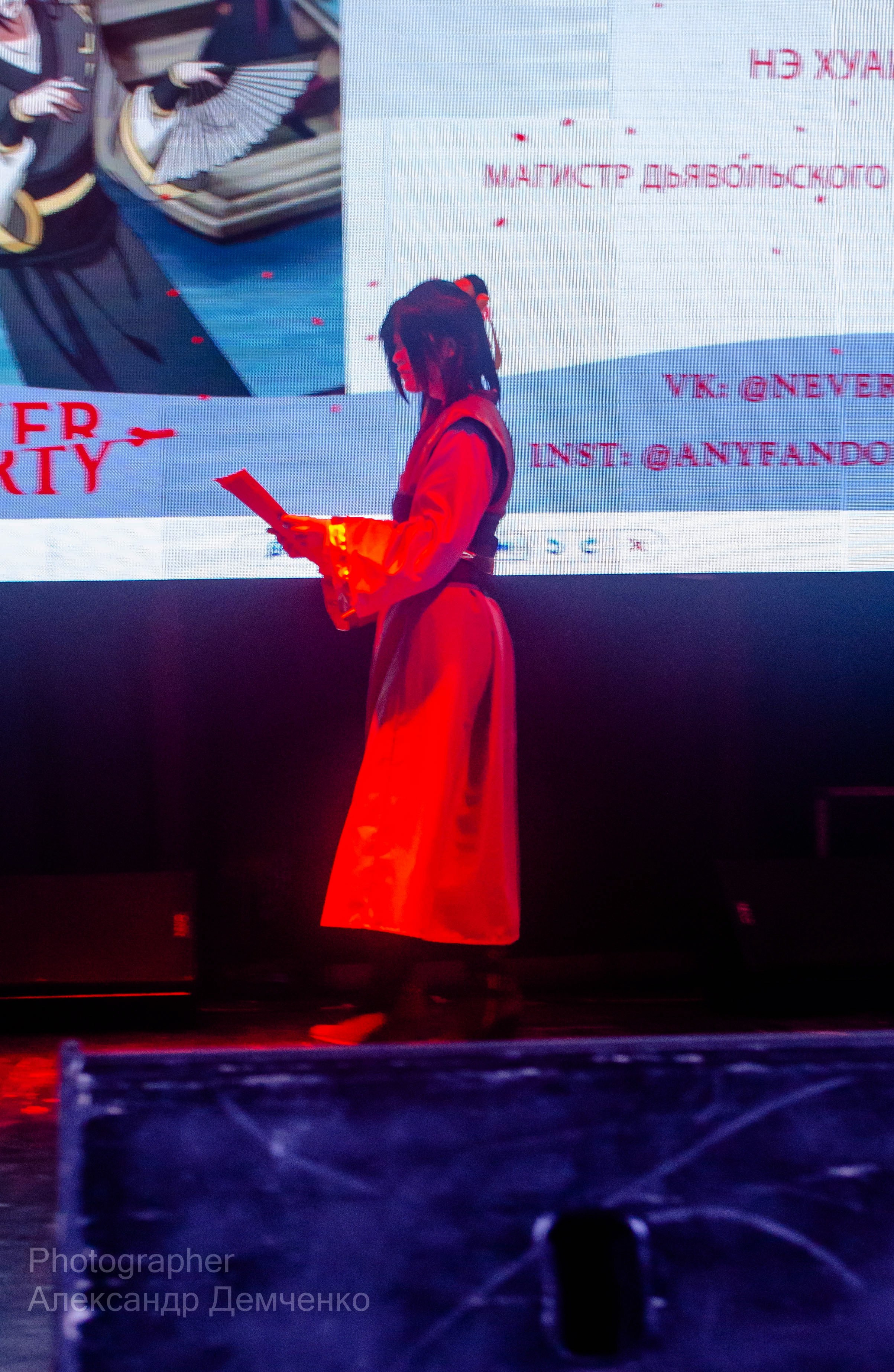 Фотосессия сцены в Москве на разных репортажных мероприятий