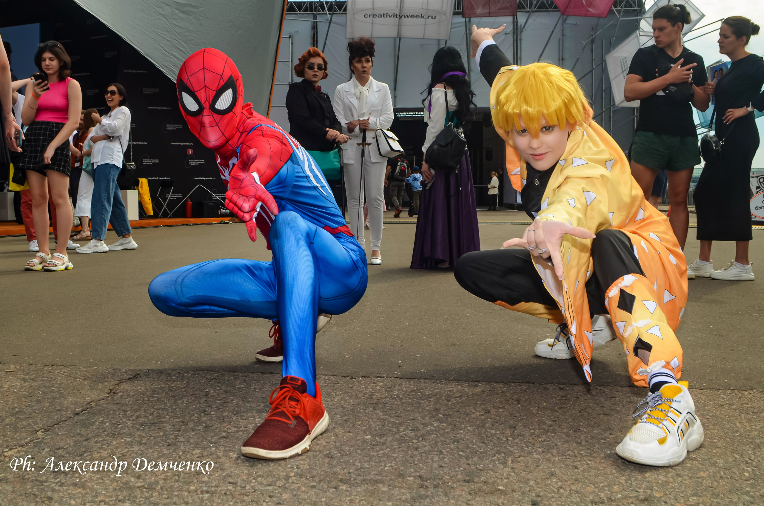 Фотосессия в Парке Горького на Лидеры молодого контента