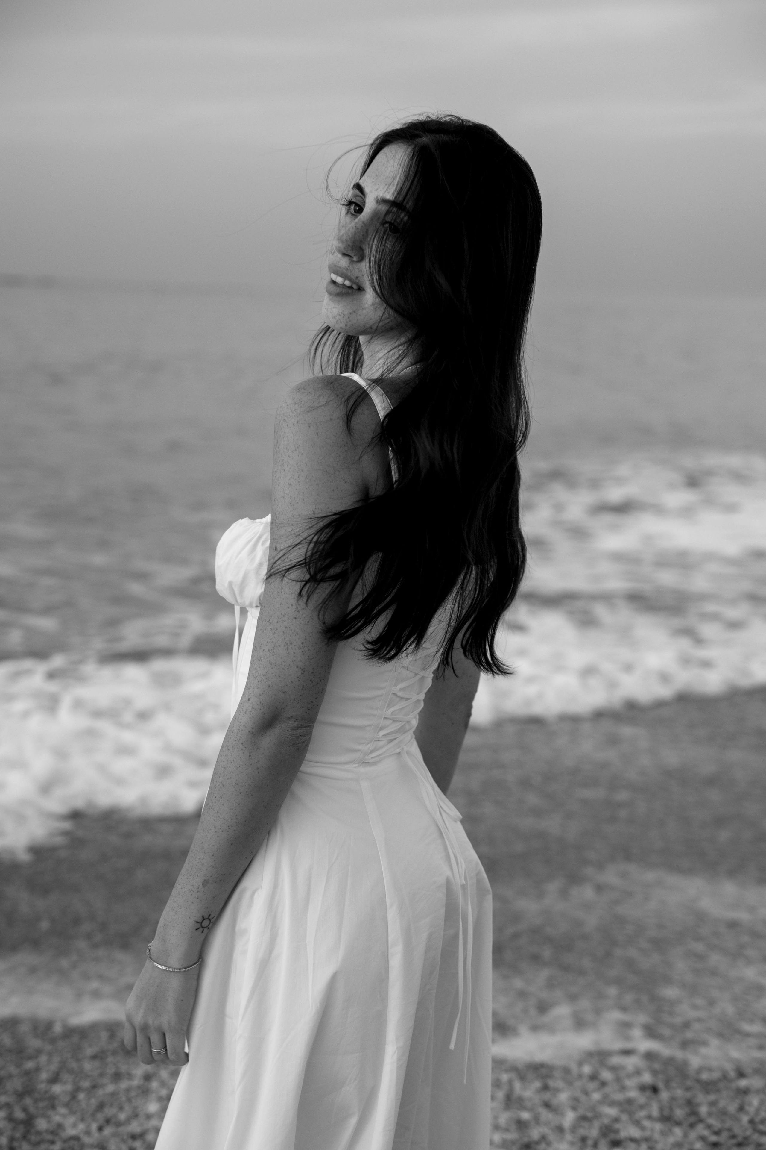 First year family photos near the sea. Главная