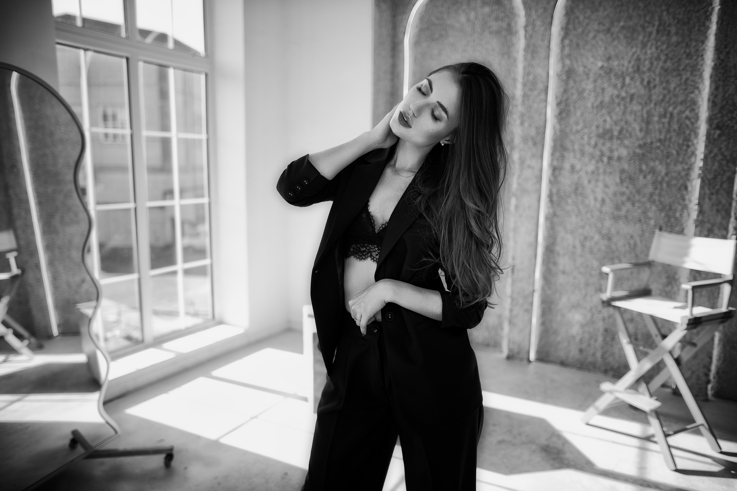 Съемка с Анастасией в интерьерной студии в формате для «себя»