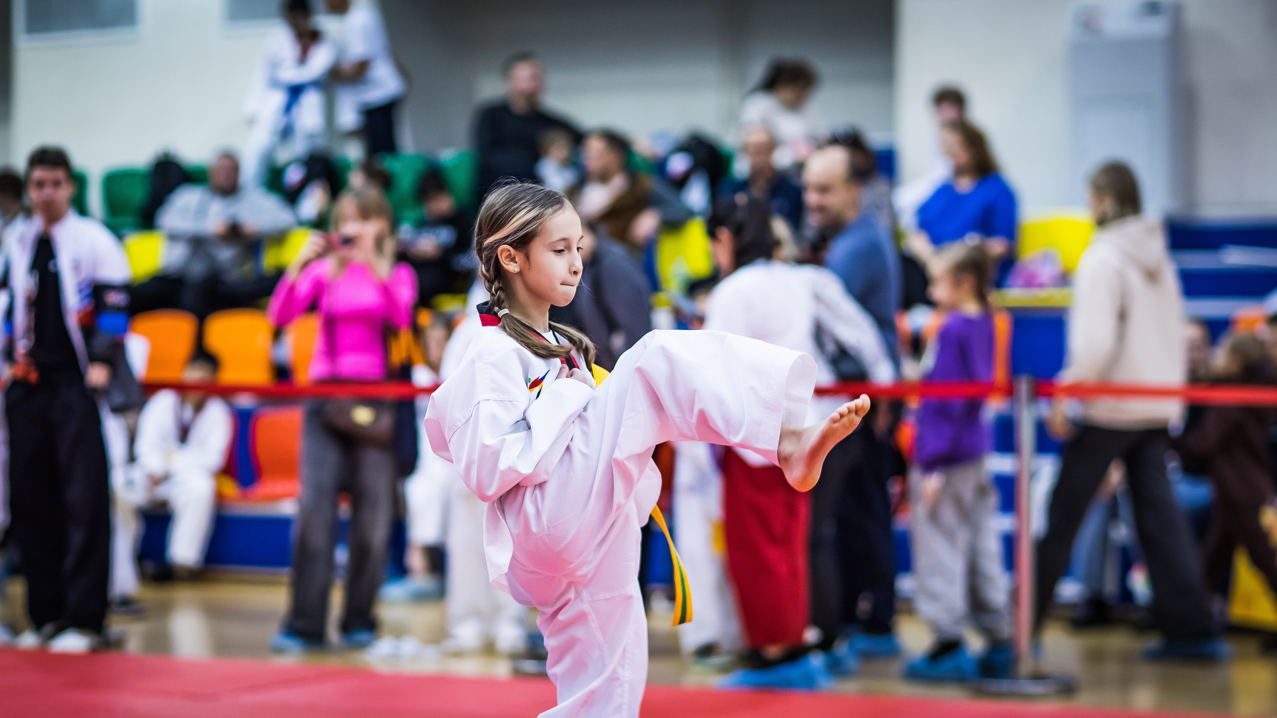 Турнир Федерации детского тхэквондо России по дисциплине ПХУМСЭ. Спортивный фотограф Максим Серегин