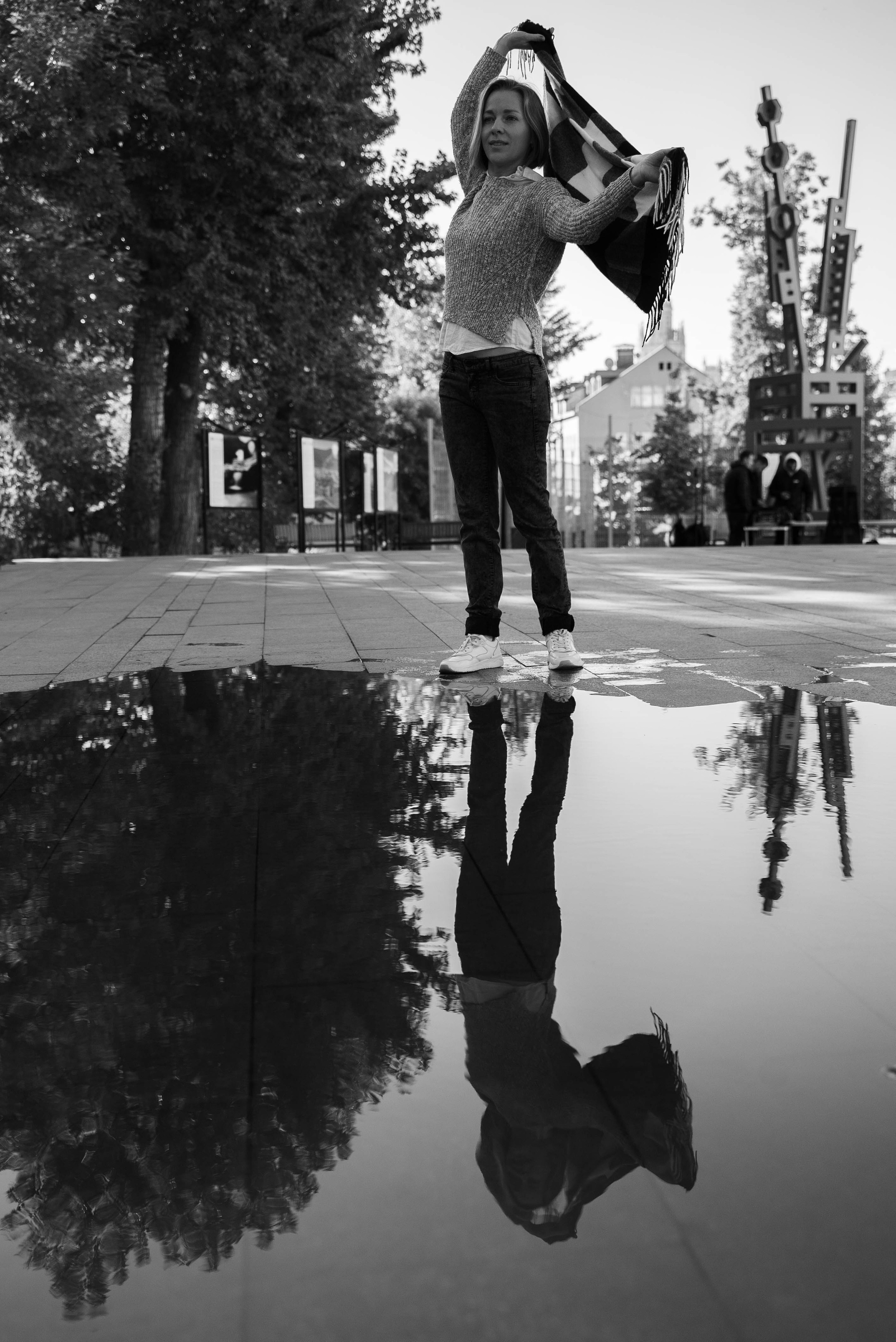 Красивая прогулка с девушкой. Видеограф Осинина Татьяна — видеосъемка в Москве