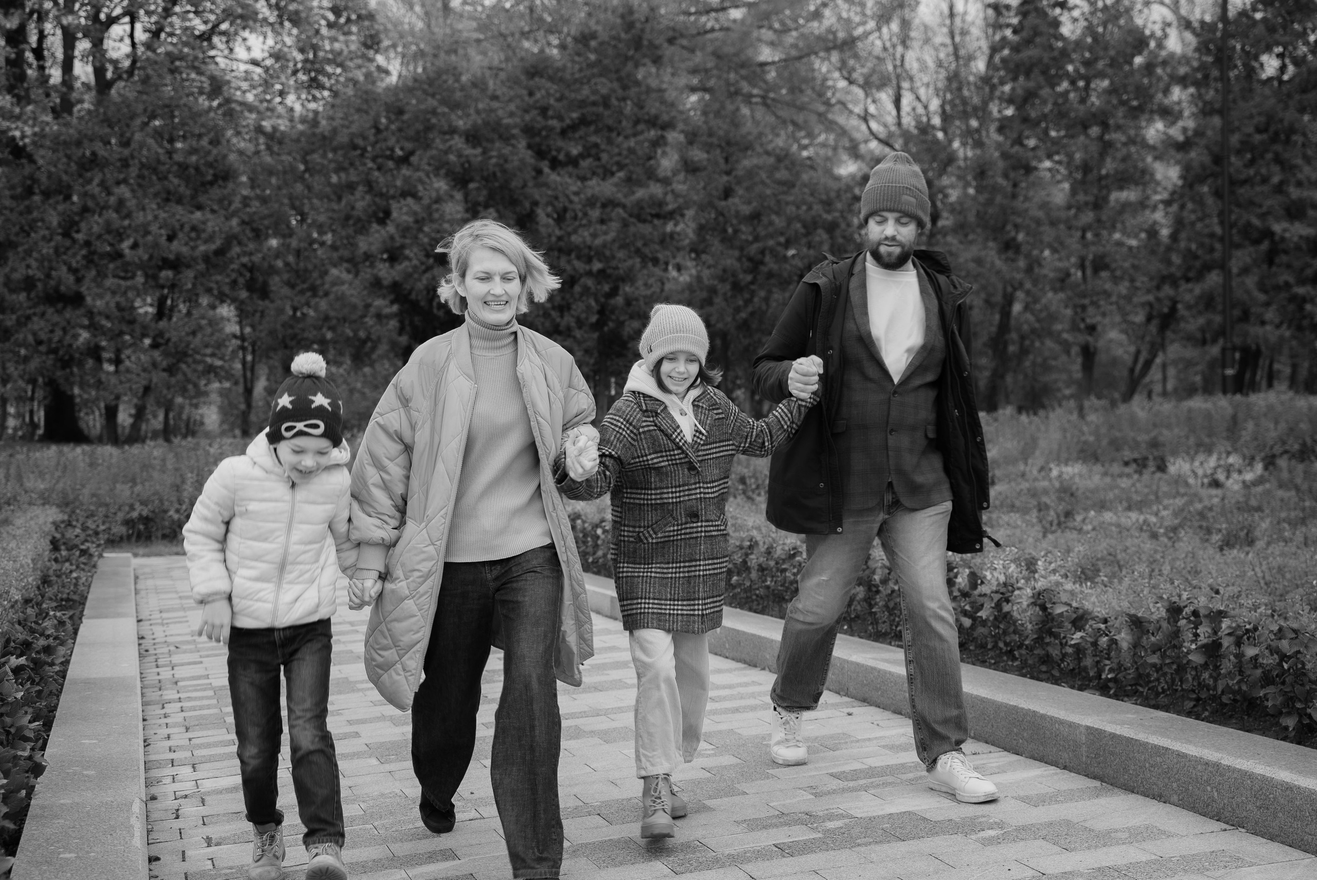 Осенняя фотосессия семьи в парке Речной вокзал. Видеограф Осинина Татьяна — видеосъемка в Москве