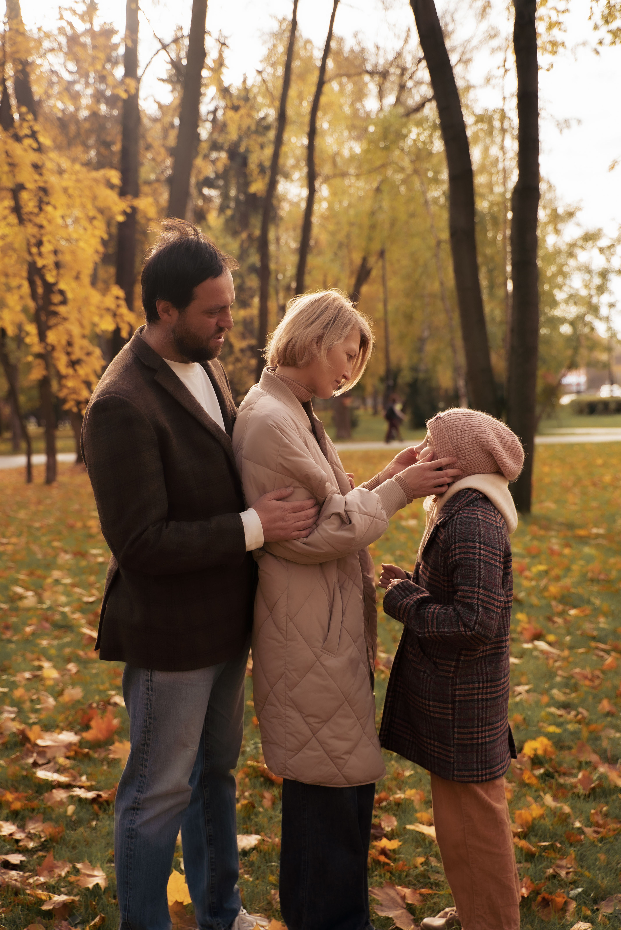 Осенняя фотосессия семьи в парке Речной вокзал. Видеограф Осинина Татьяна — видеосъемка в Москве
