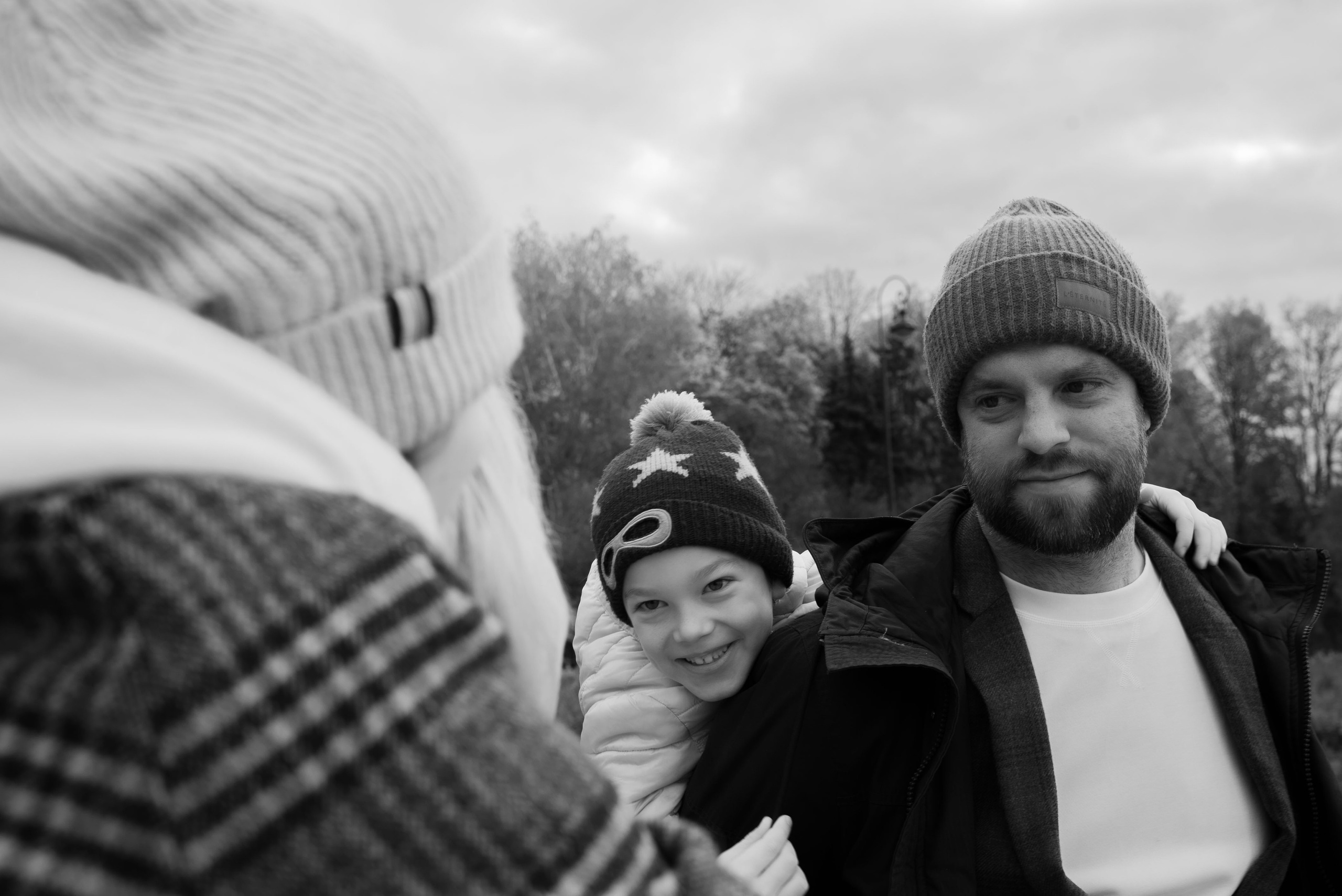Осенняя фотосессия семьи в парке Речной вокзал. Видеограф Осинина Татьяна — видеосъемка в Москве