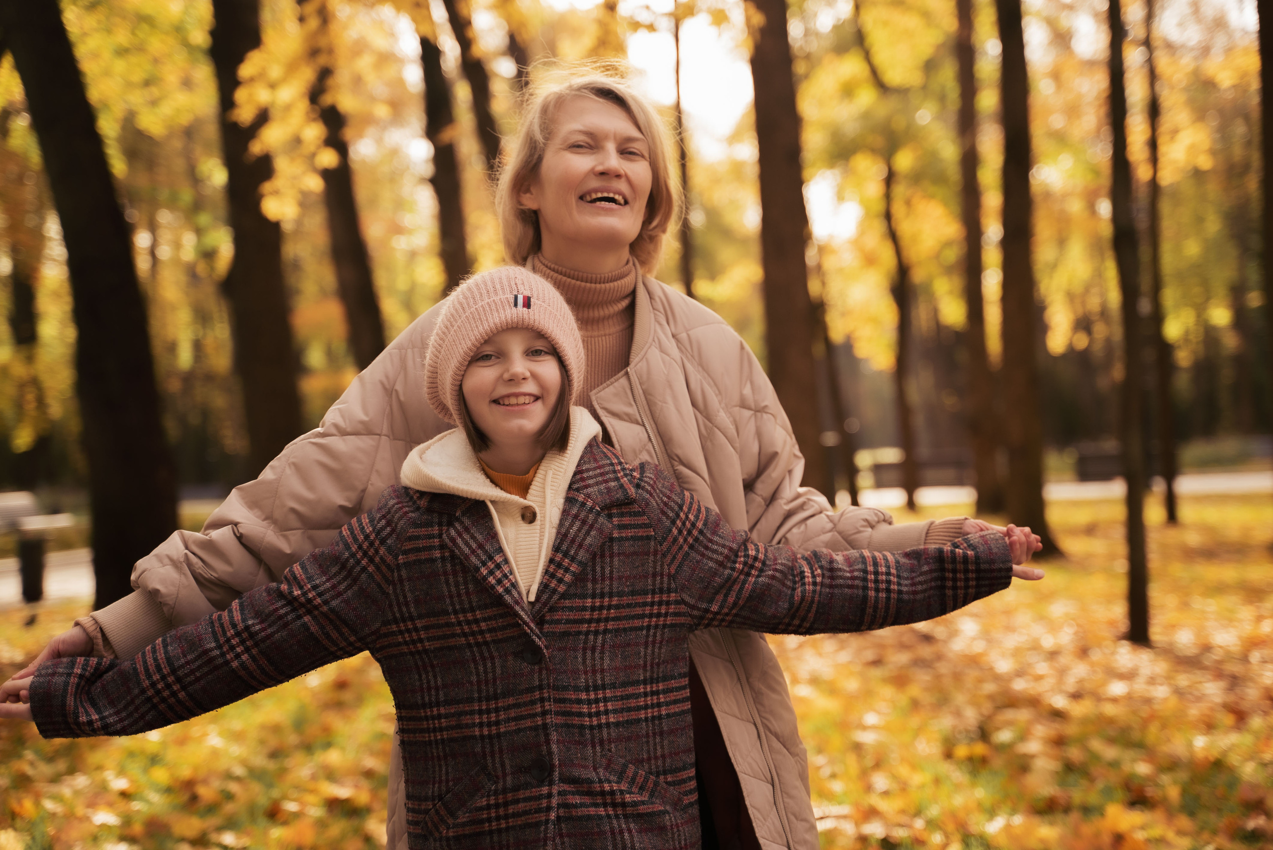 Осенняя фотосессия семьи в парке Речной вокзал. Видеограф Осинина Татьяна — видеосъемка в Москве
