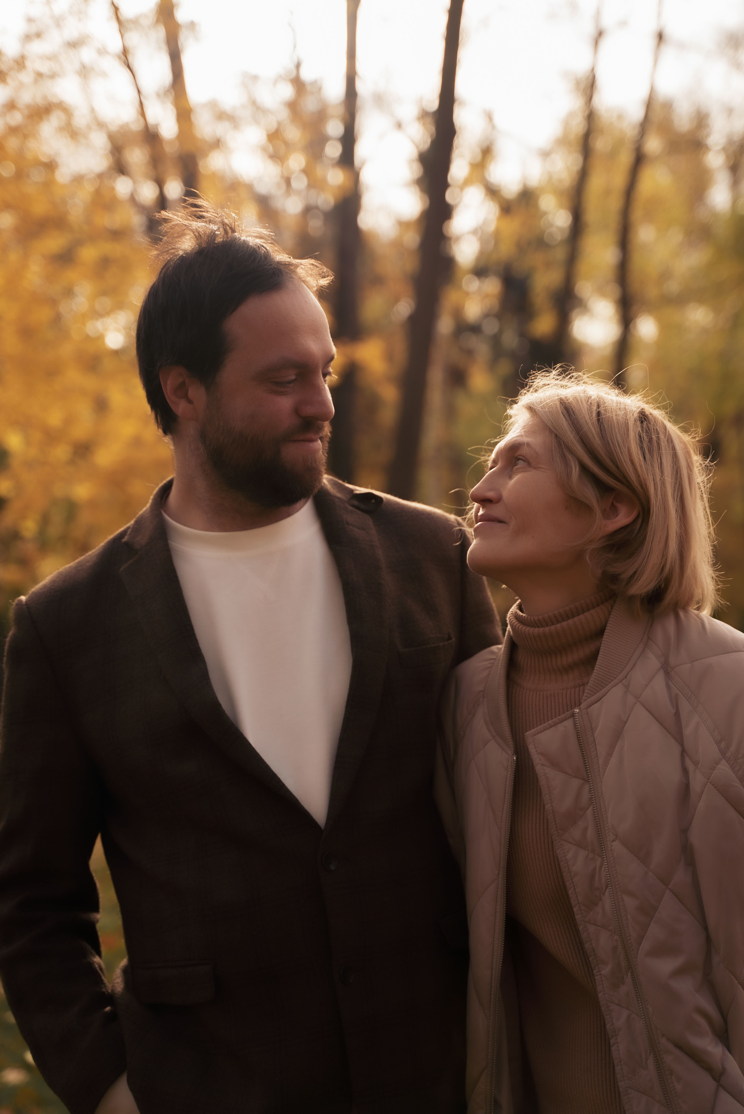 Осенняя фотосессия семьи в парке Речной вокзал. Видеограф Осинина Татьяна — видеосъемка в Москве