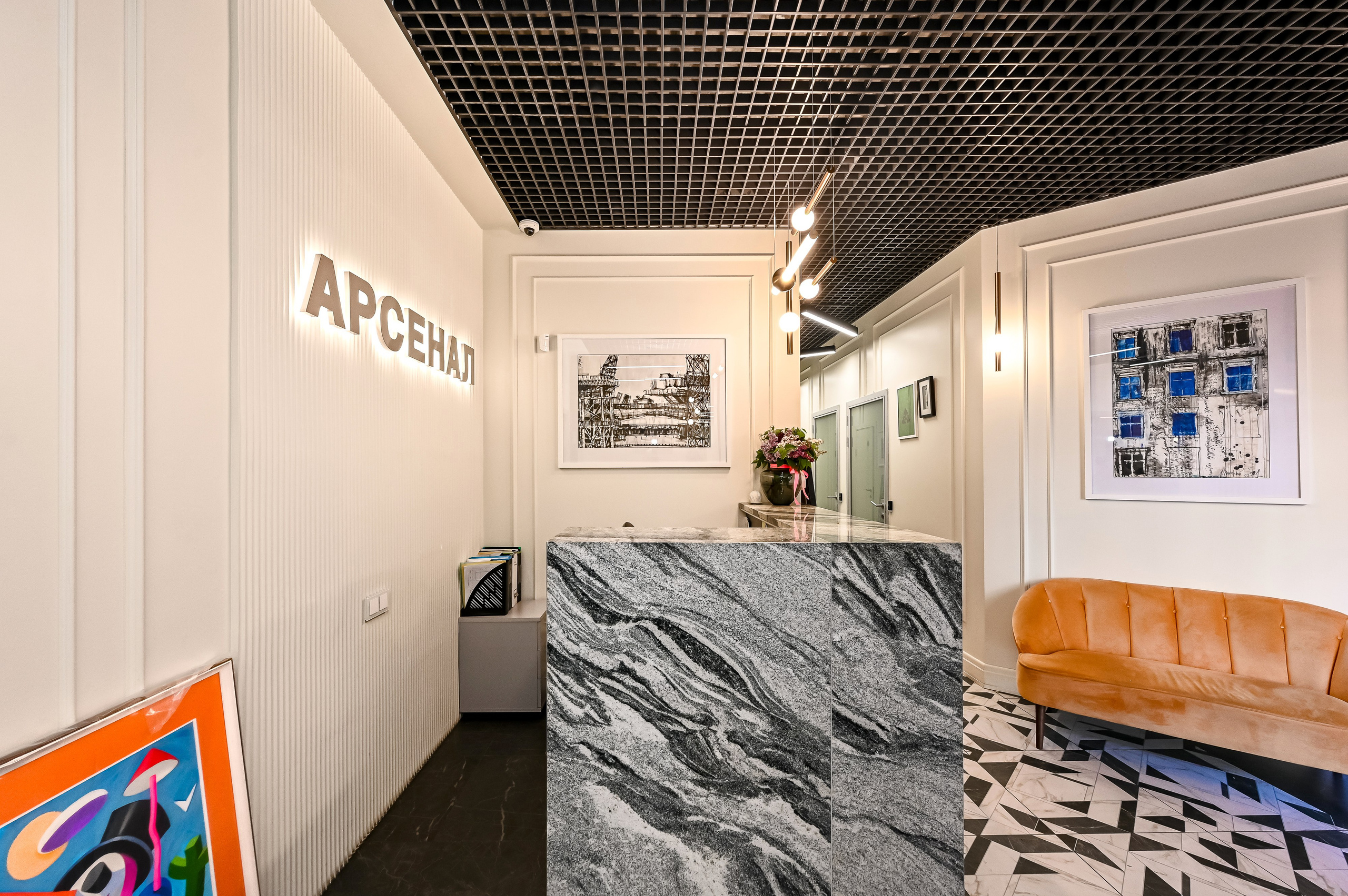 Офис Арсенал. Интерьерный фотограф. Фото- видеосъемка недвижимости Санкт-Петербург