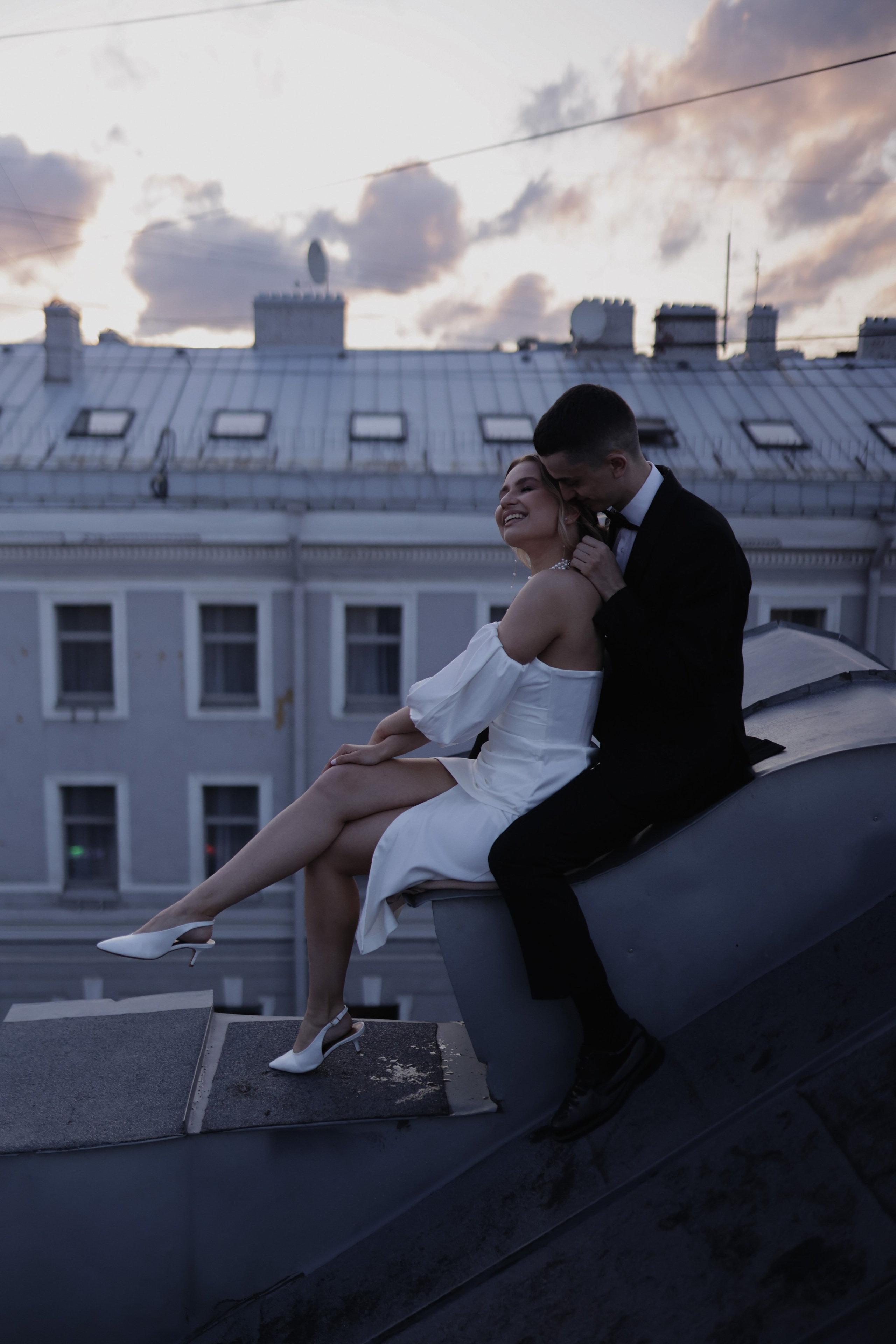 Крыши Петербурга. Свадебный фотограф в Москве и Санкт- Петербурге Алина Сараева