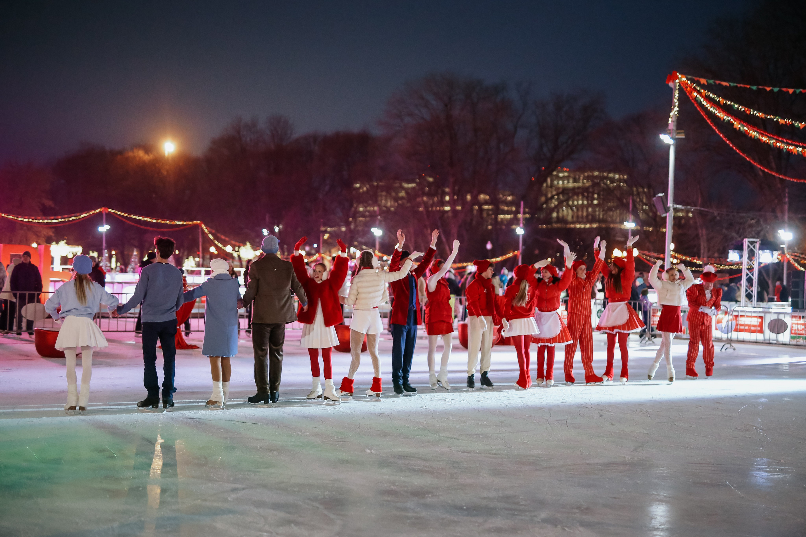 Ледовое шоу Парк Культуры проект Московское Чаепитие. Фотограф и видеограф Анна Домашенко