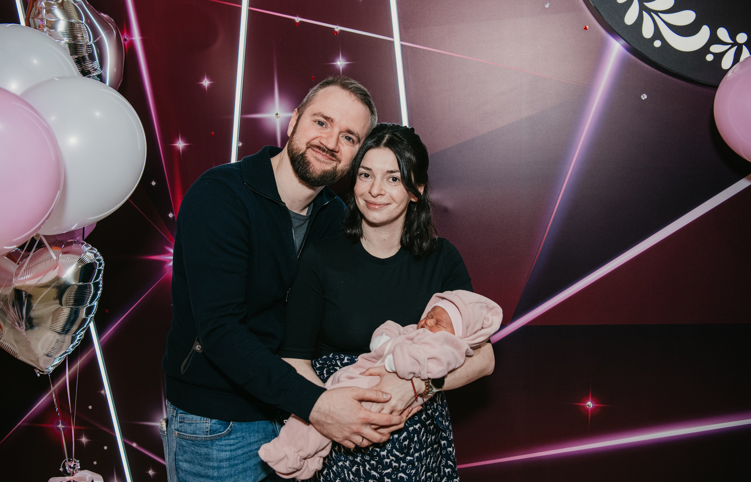Выписка Дианы. 29 роддом. Фотограф на выписку из роддома в Москве и МО