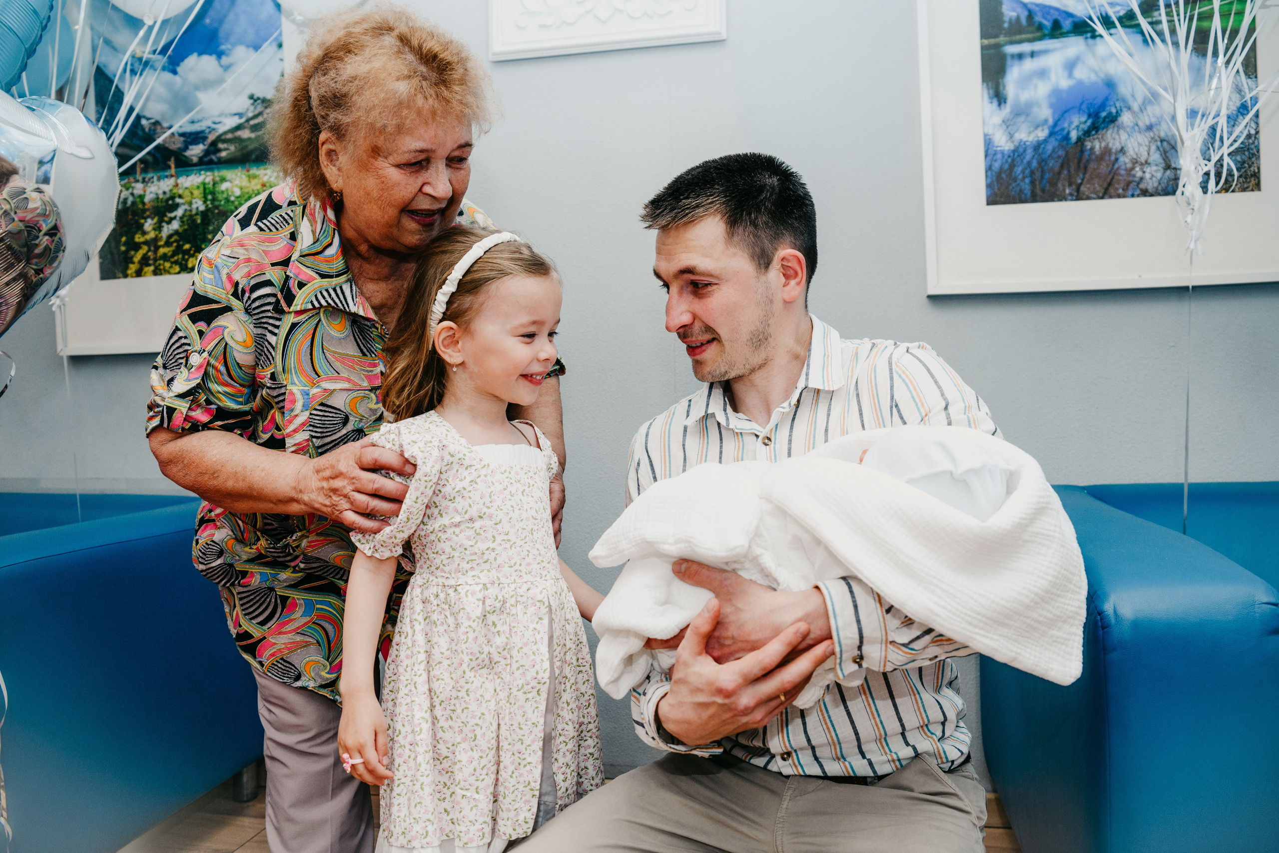 Выписка Ивана. Фотограф на выписку из роддома в Москве и МО