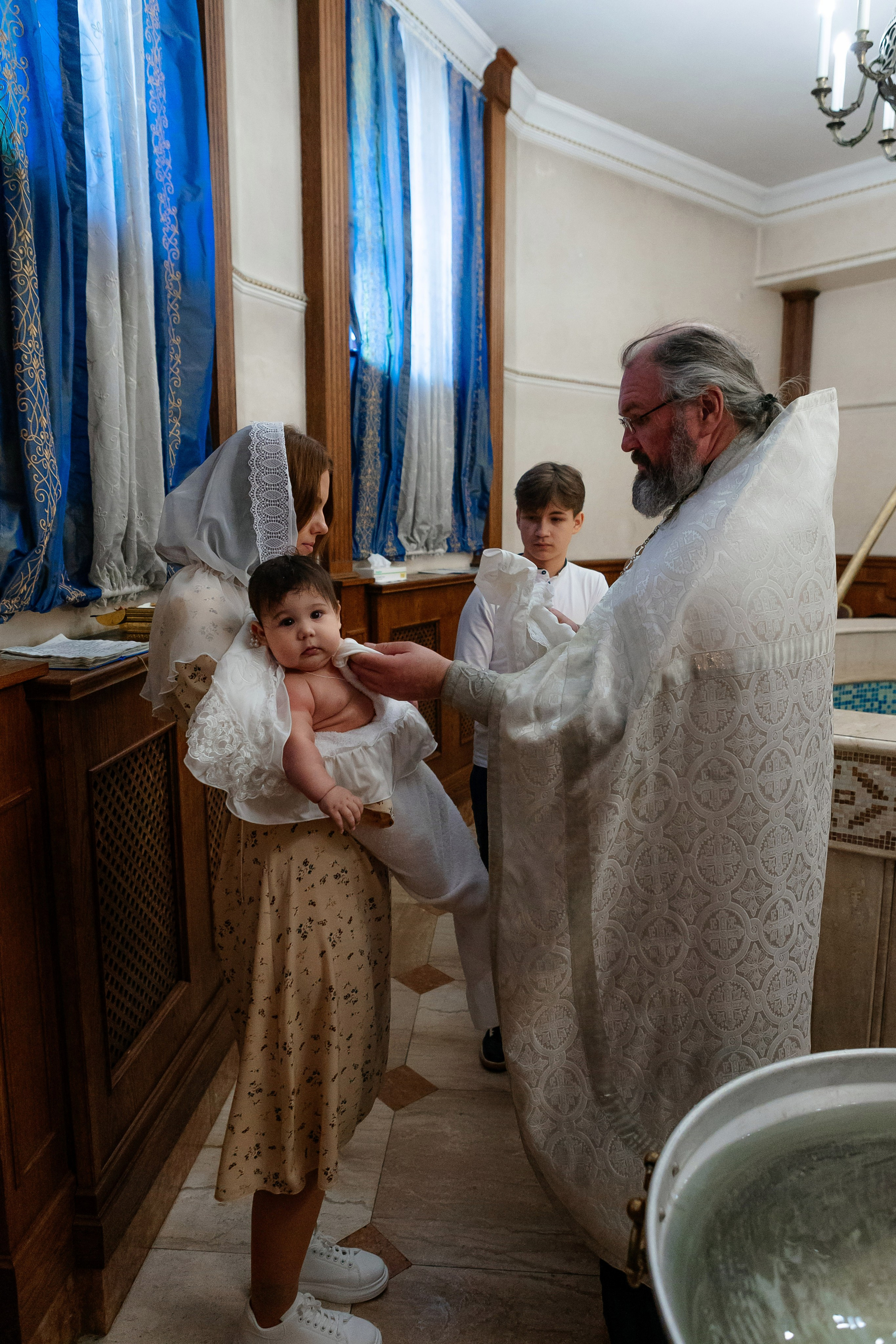 Крещение Амелии. Семейный и детский фотограф в Москве Александра Мак