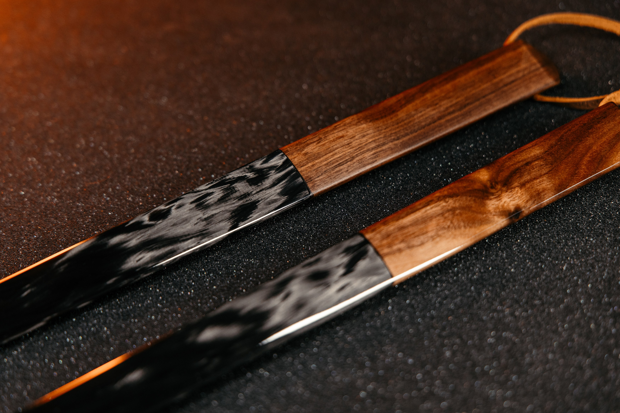 Ложки для обуви из карбона. DeLorein