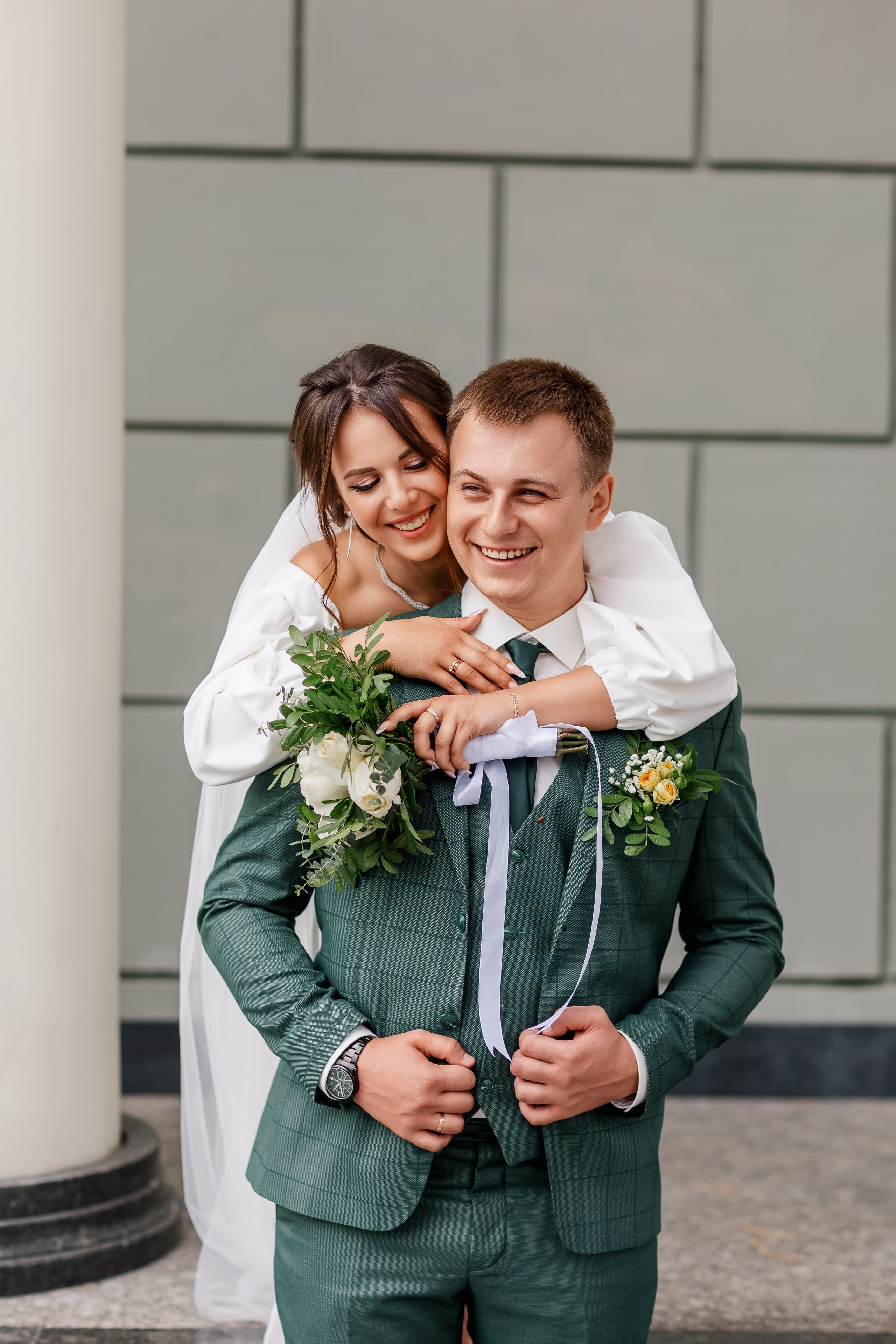 Олег и Юлия. Свадебная прогулка. Свадебный фотограф в Хабаровске