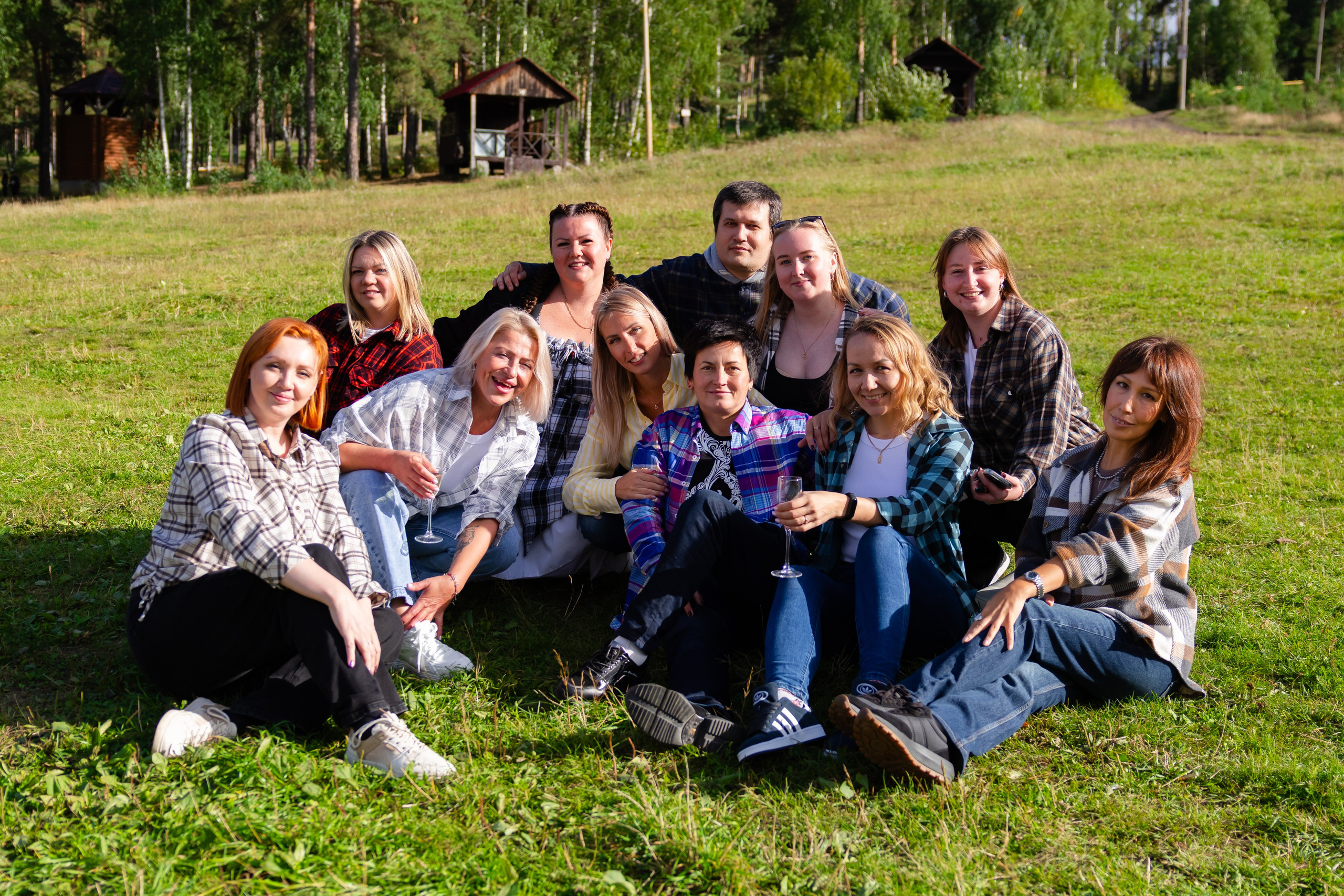 Летний корпоратив на Уктусе, фотосъёмка в Екатеринбурге. Фотограф в Екатеринбурге Пойгина Елена