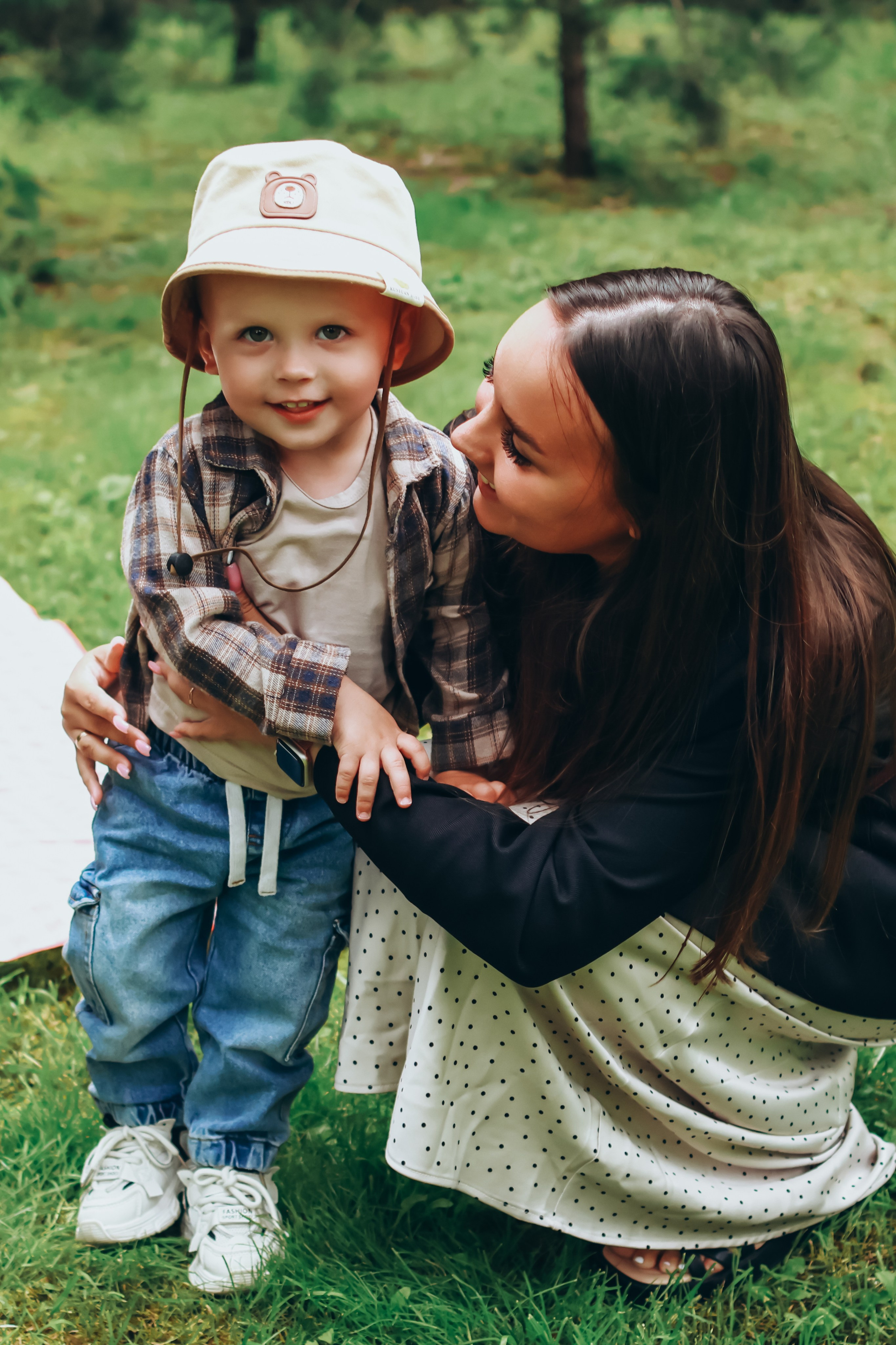 Семейная фотосессия в летнем парке, Екатеринбург. Фотограф в Екатеринбурге Пойгина Елена