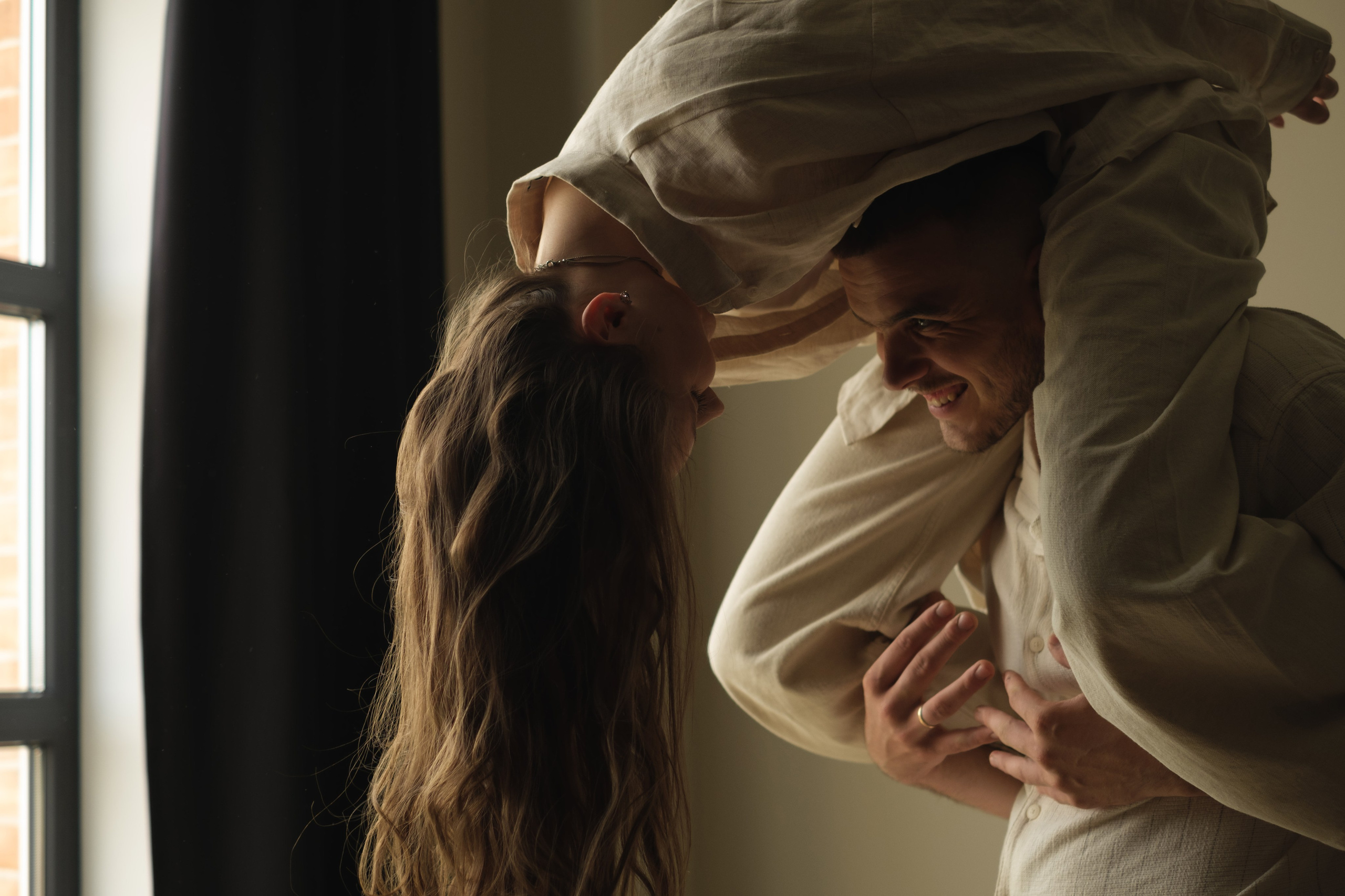 Саша и Диана. Фотограф в Москве. Женский и мужской портрет, лавстори (love story)