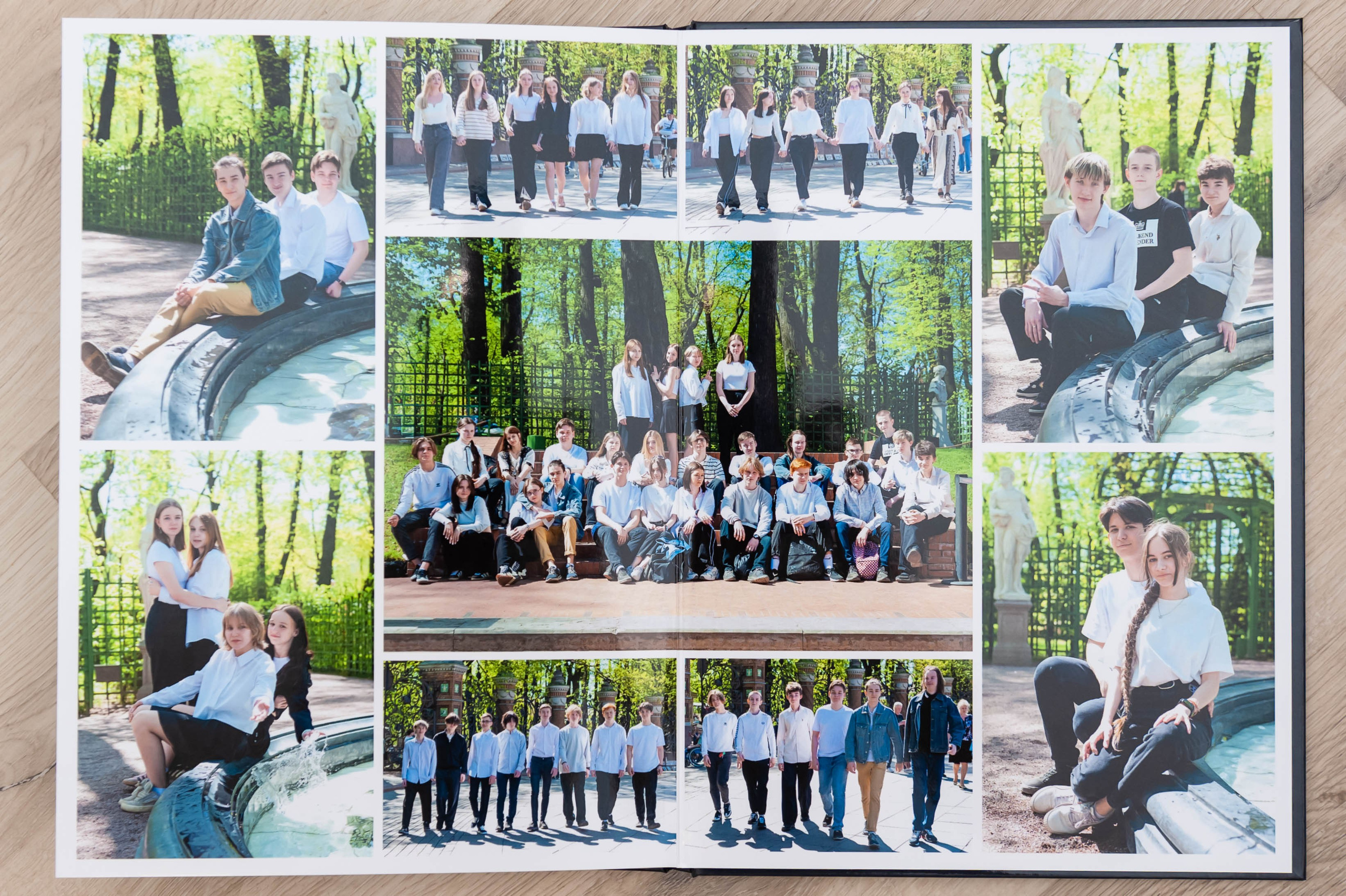 Примеры альбомов для школ и садиков. Главная