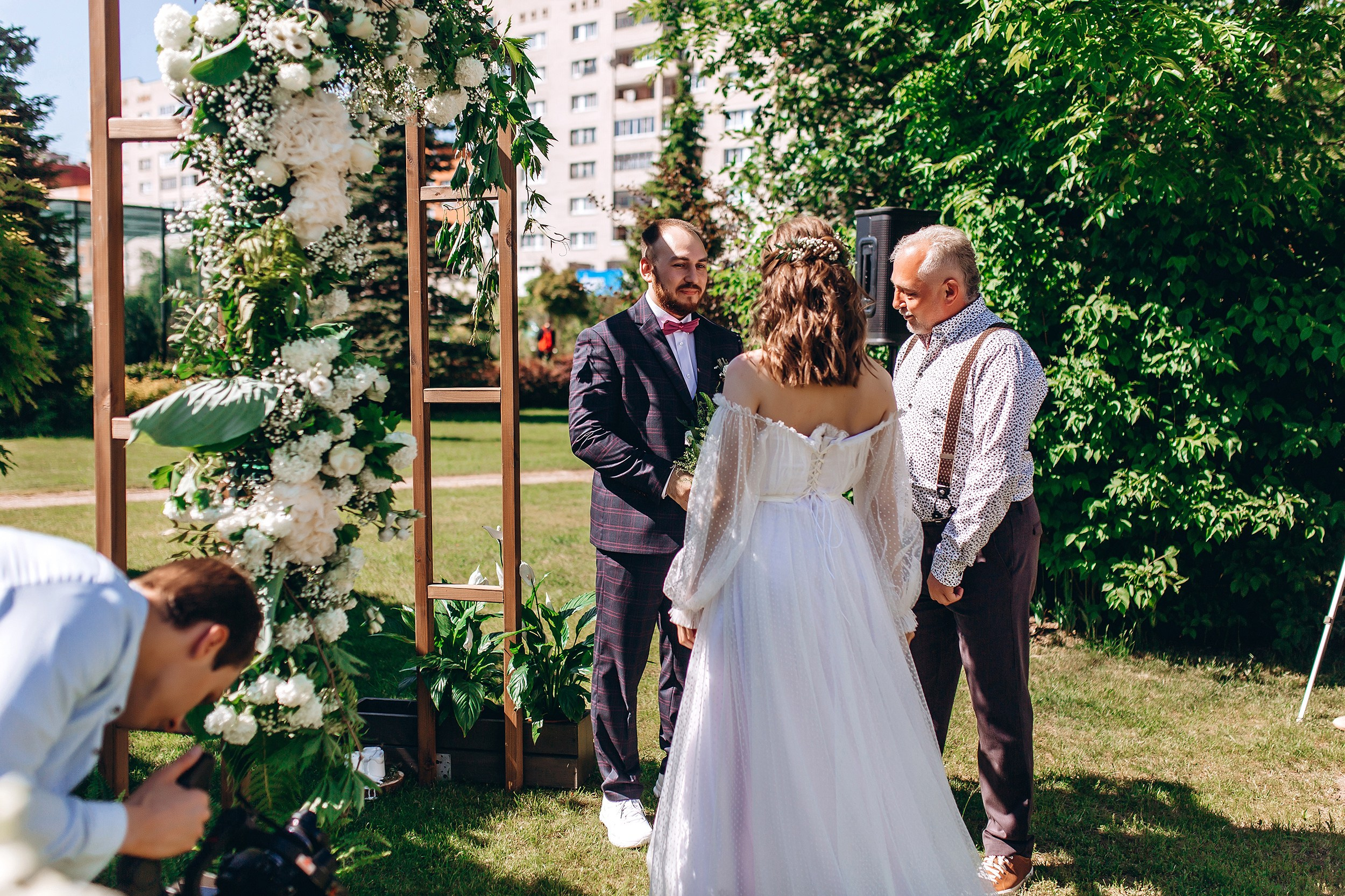 Свадьба в Милаве. Фотограф Марина Пантелеева