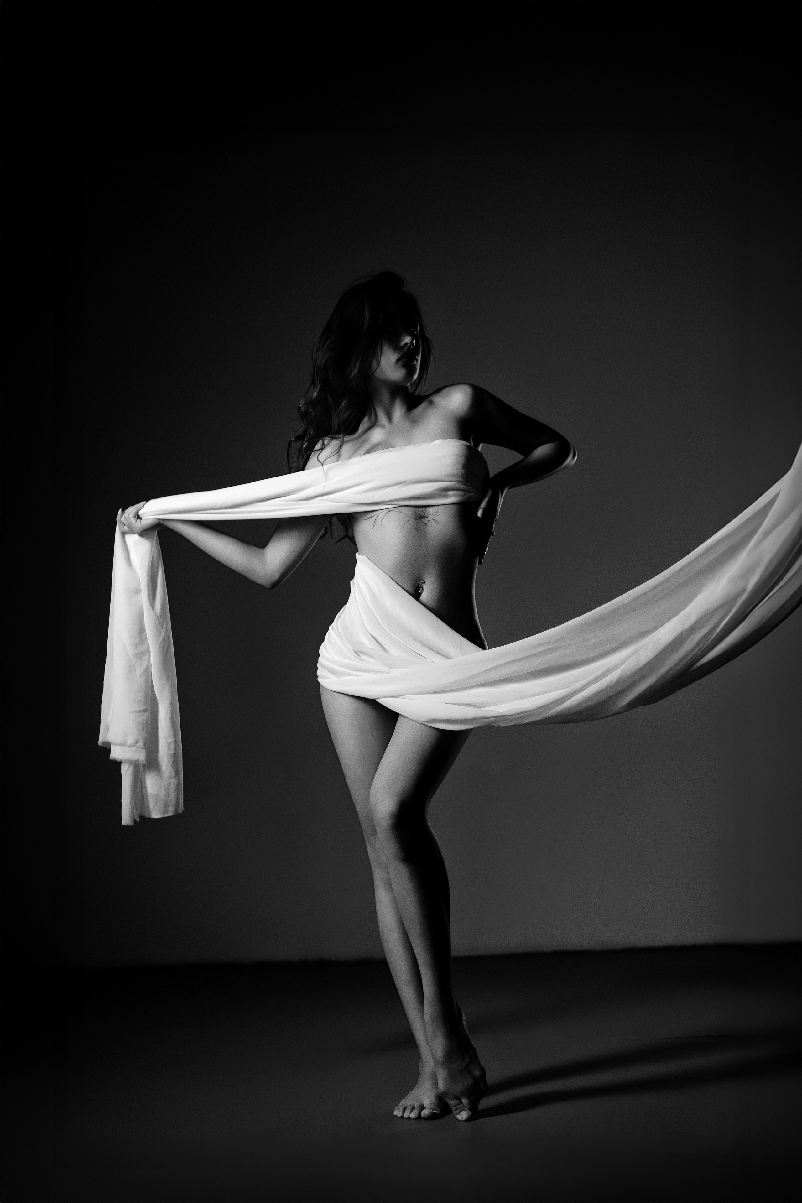 Студийная фотосессия Елизавета. Женский фотограф в Новосибирске Вячеслав Семакин