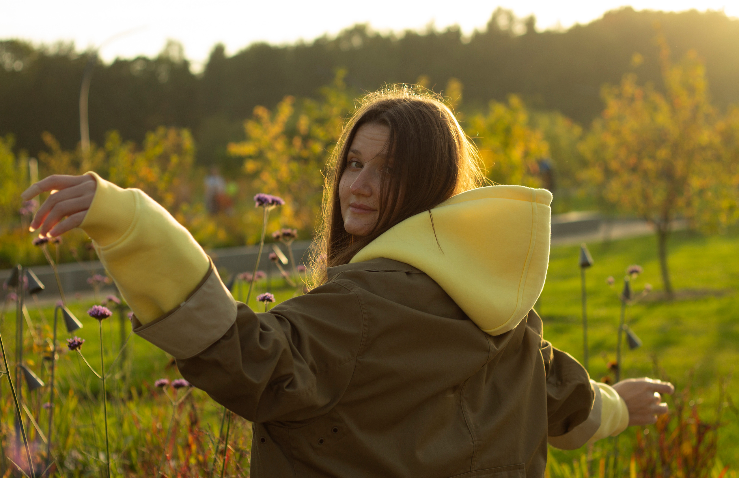 Осенний сет в парке