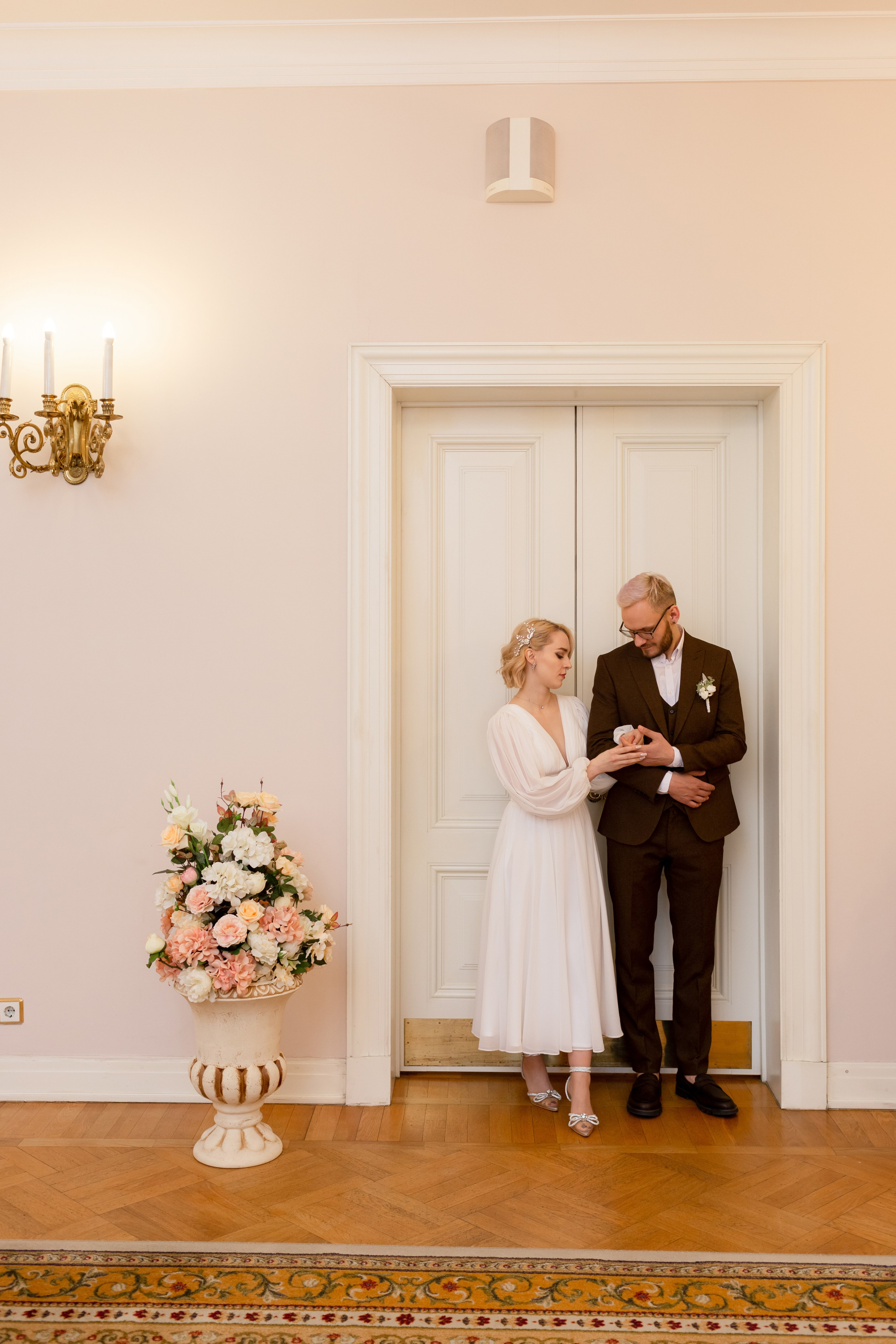 Свадебная фотосессия в Пушкине. Свадебный фотограф Кирилл Белый