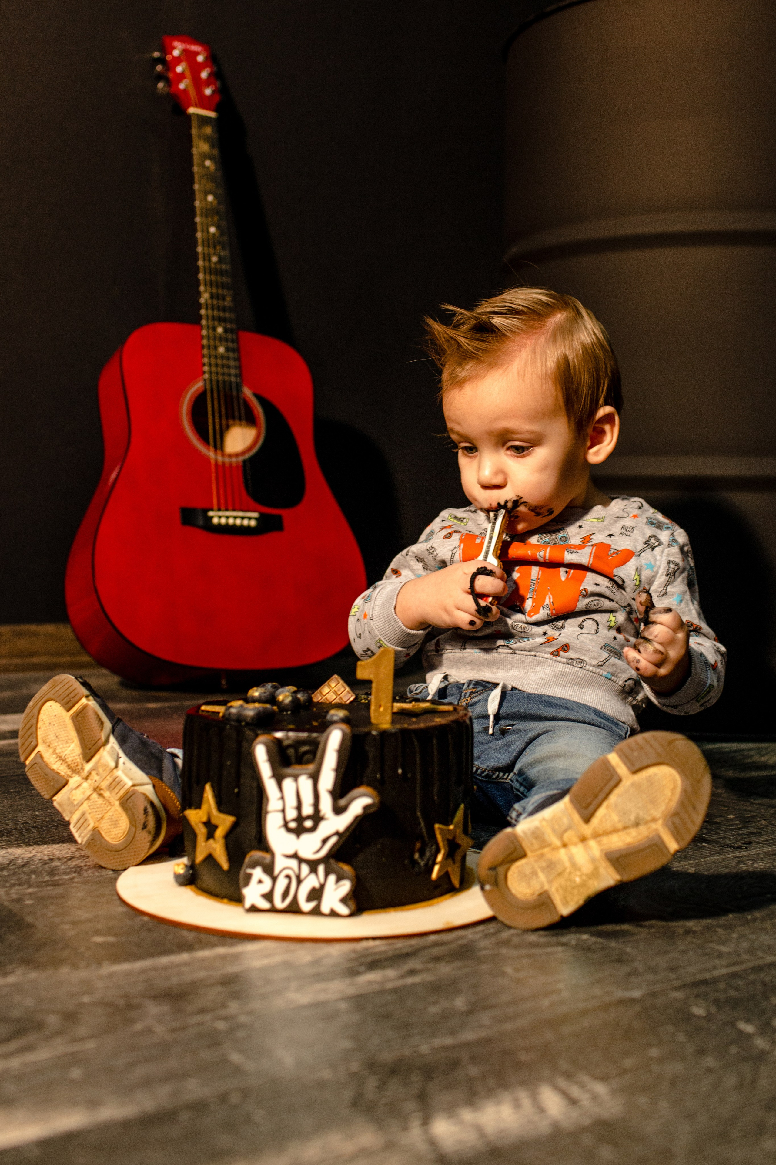 Smash cake/rock and roll. Свадебный фотограф Кирилл Белый