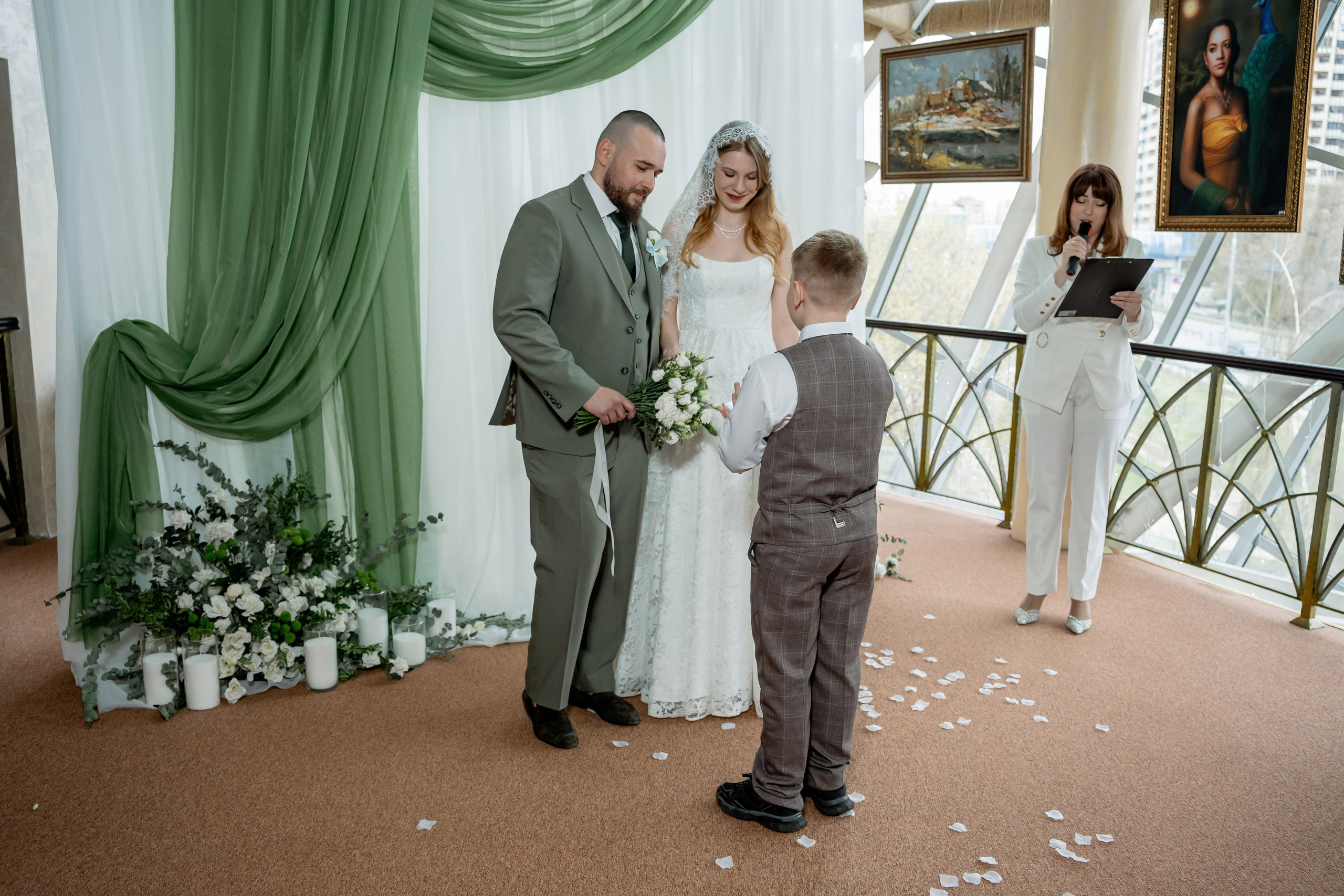 Ярослав и Дарья. Регистрация и банкет. Фотограф и видеограф в Москве и Московской области Мария Вишня
