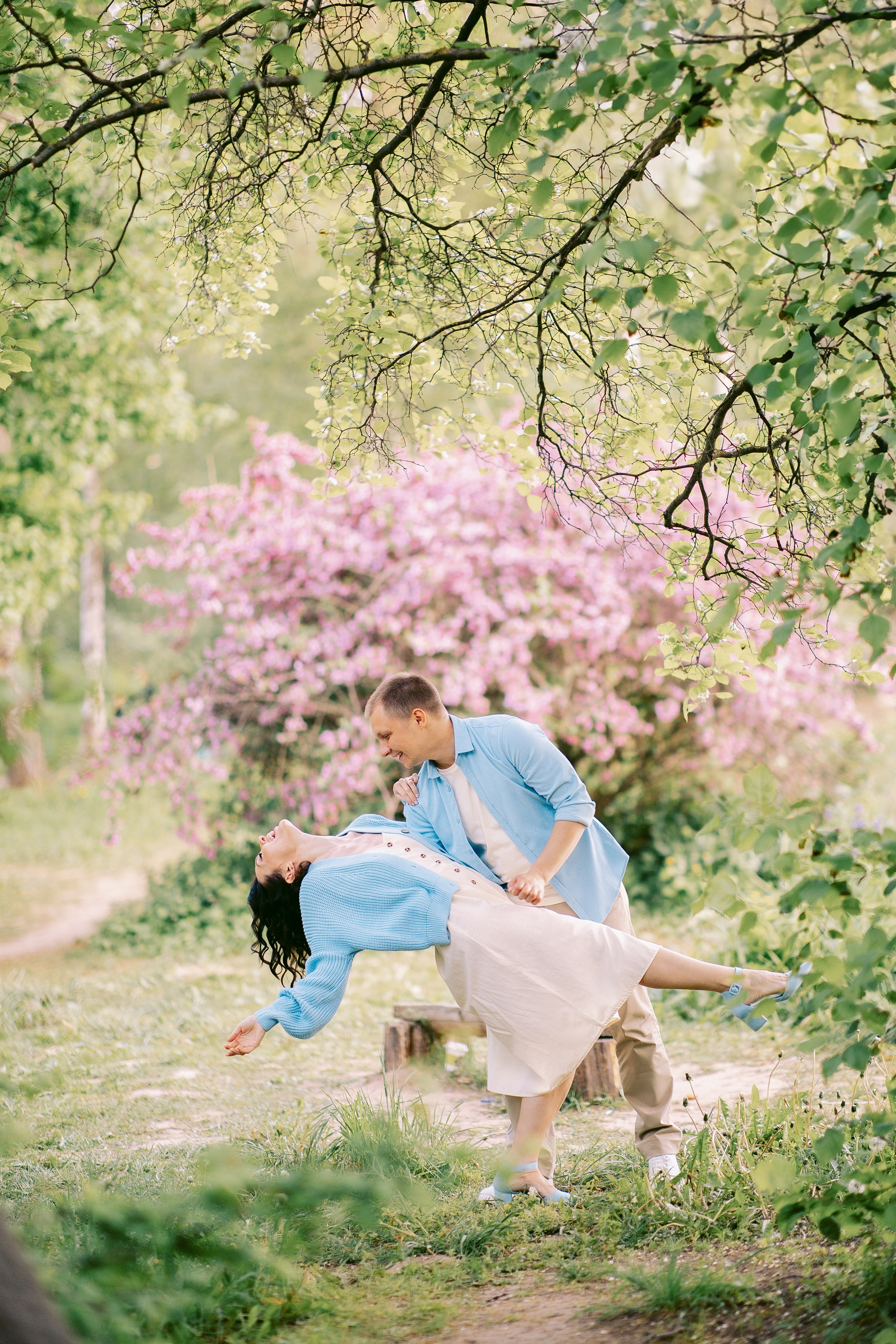 Семейная фотосессия в парке Ботанический сад. Фотограф Москва — Павел Михайлов