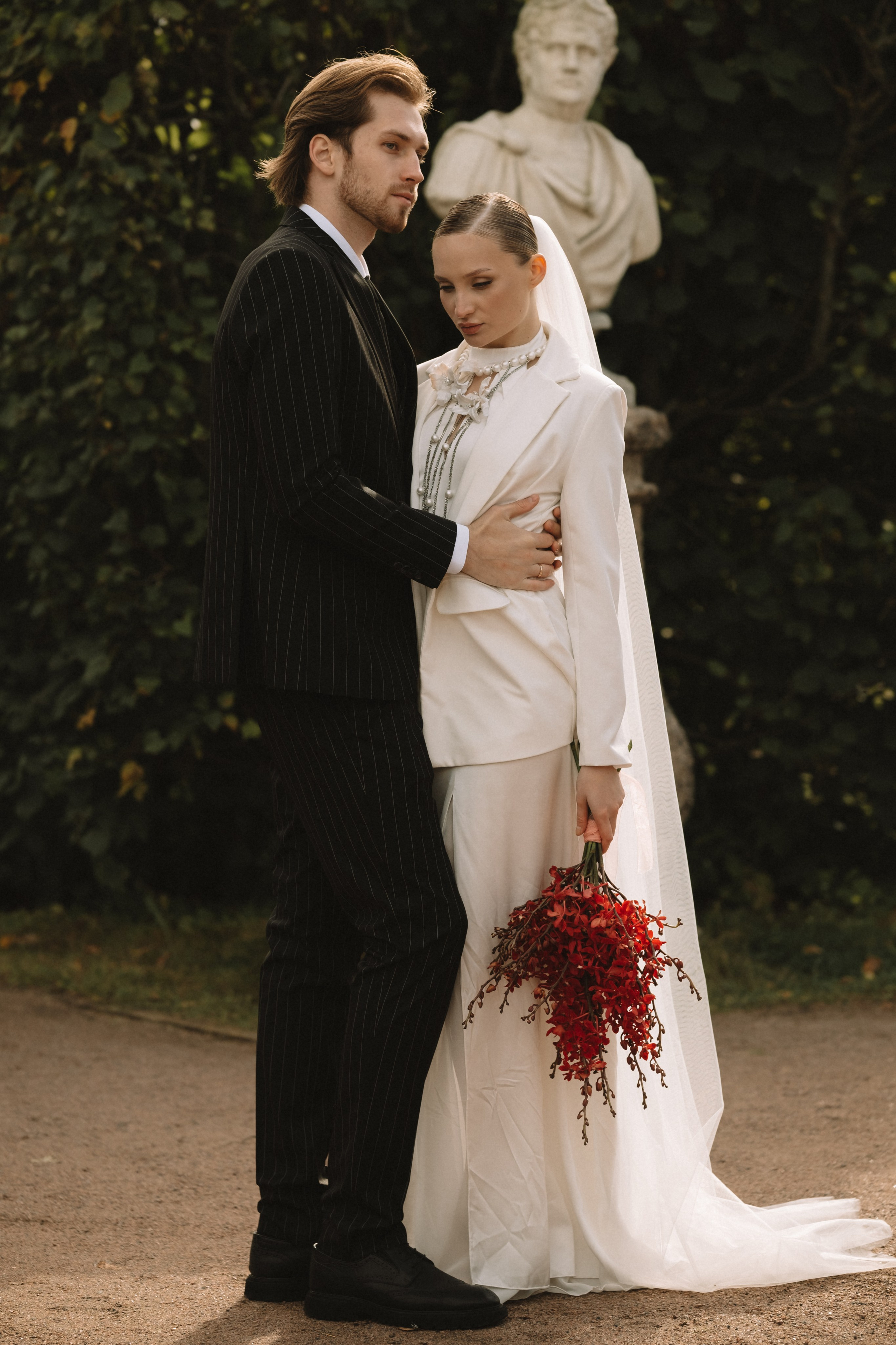 Михаил и Ксения в усадьбе Кусково. Фотограф в Москве Ольга Елоева