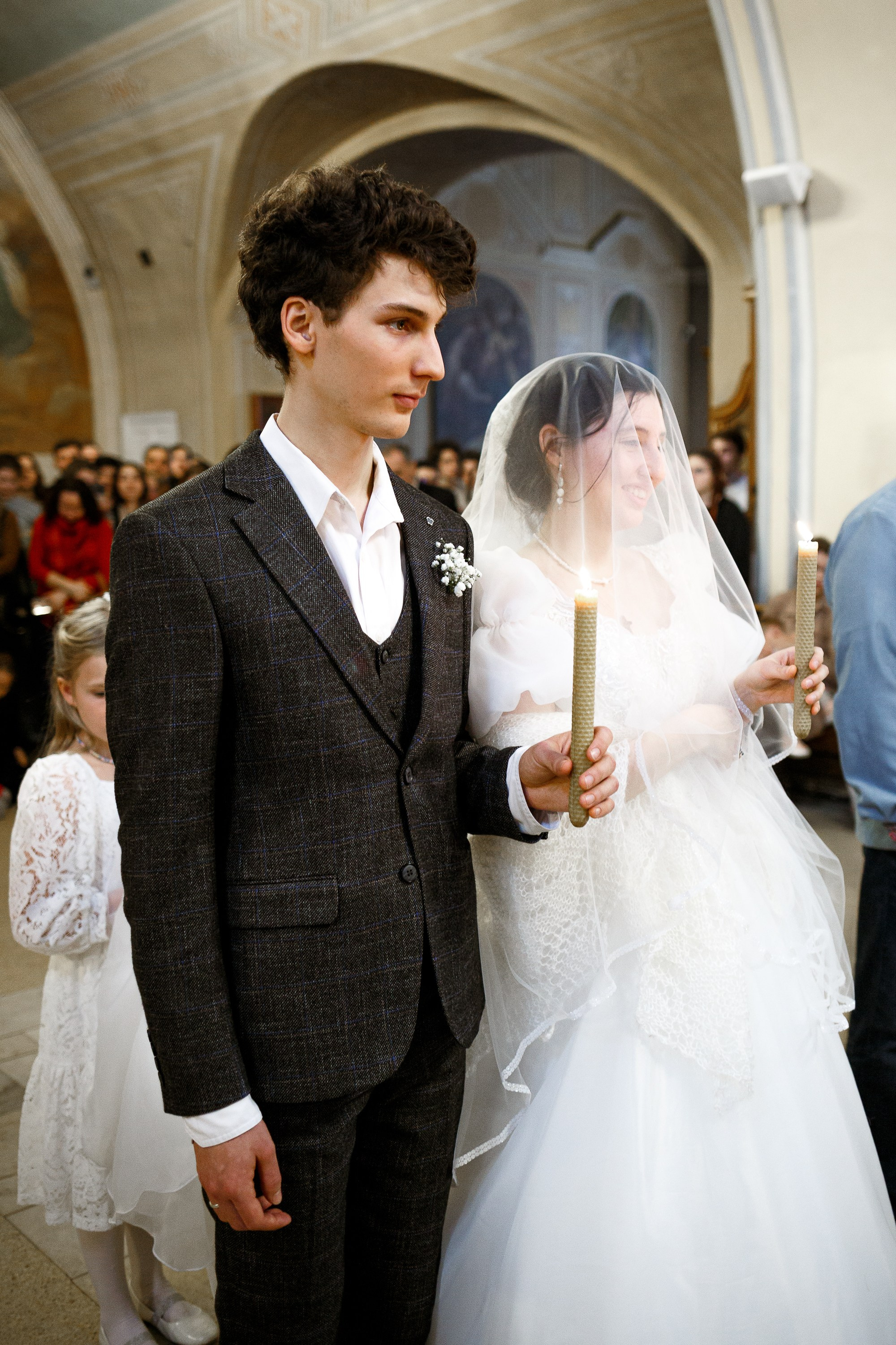 Необычное Венчание в храме Космы и Дамиана в Шубине. Красивые и трогательные кадры.