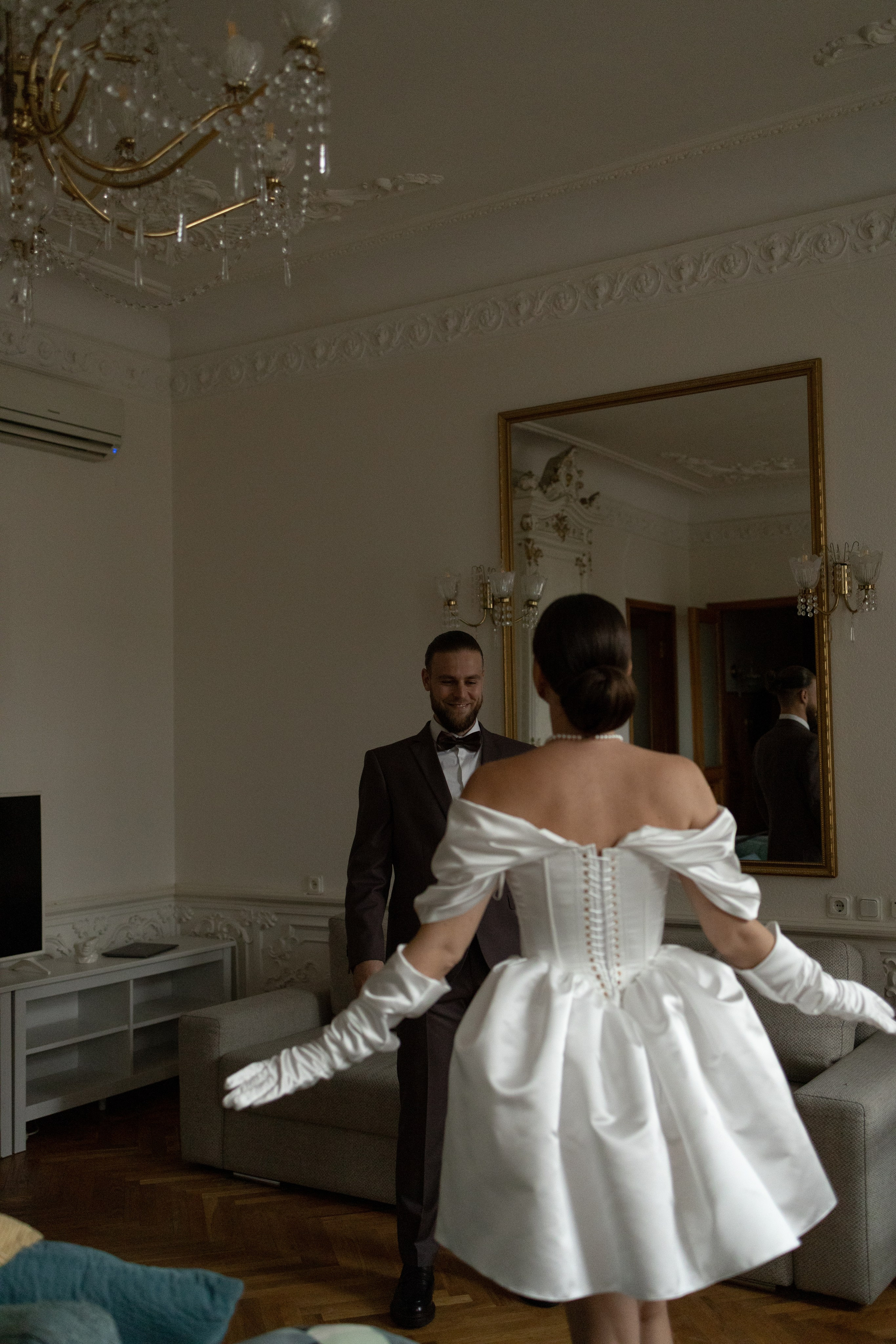 Свадебная фотосессия в студии/отеле. Фотограф в Санкт-Петербурге Шевченко Наталья