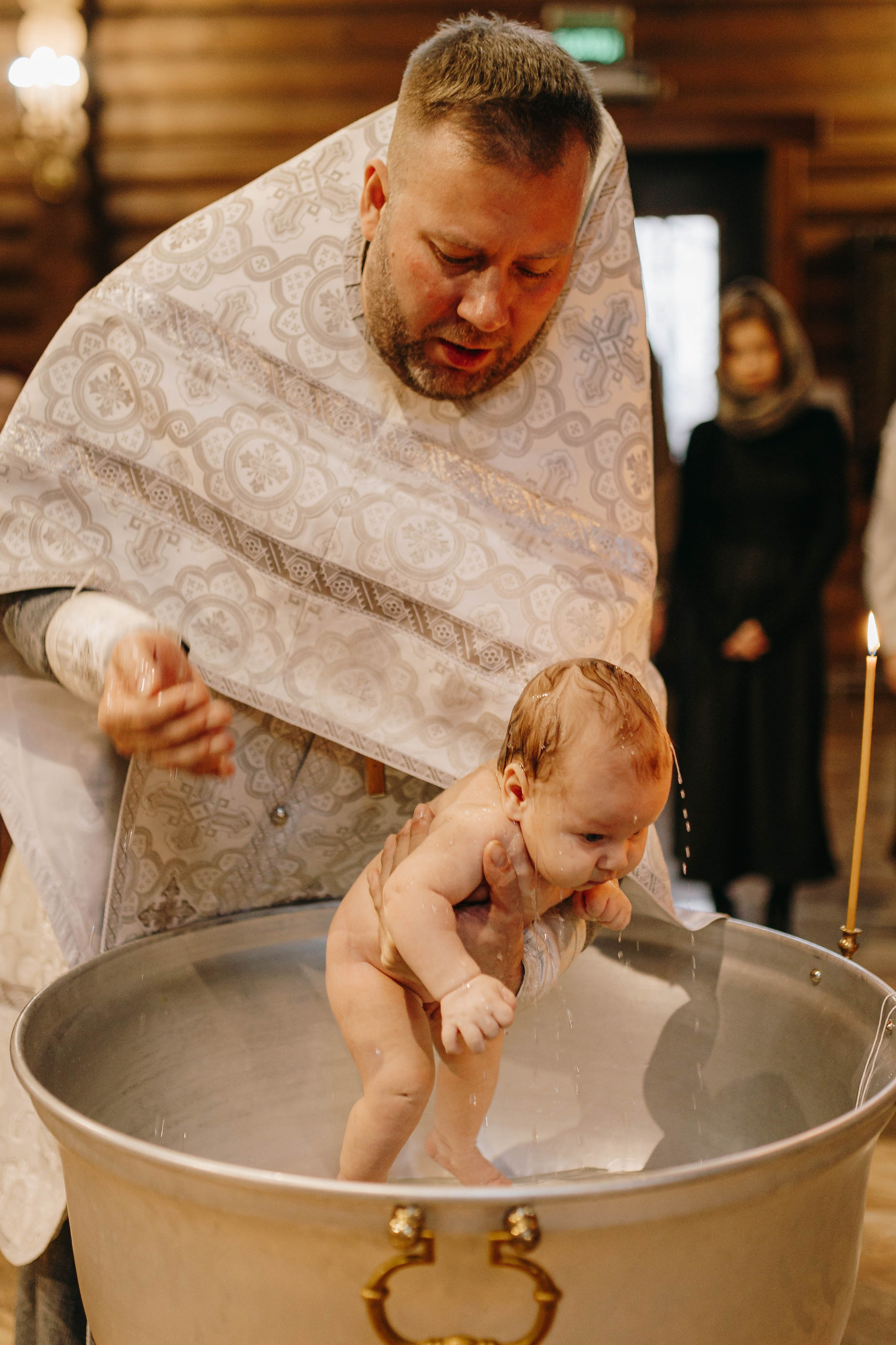 Крещение. Фотограф Александра Кузнецова